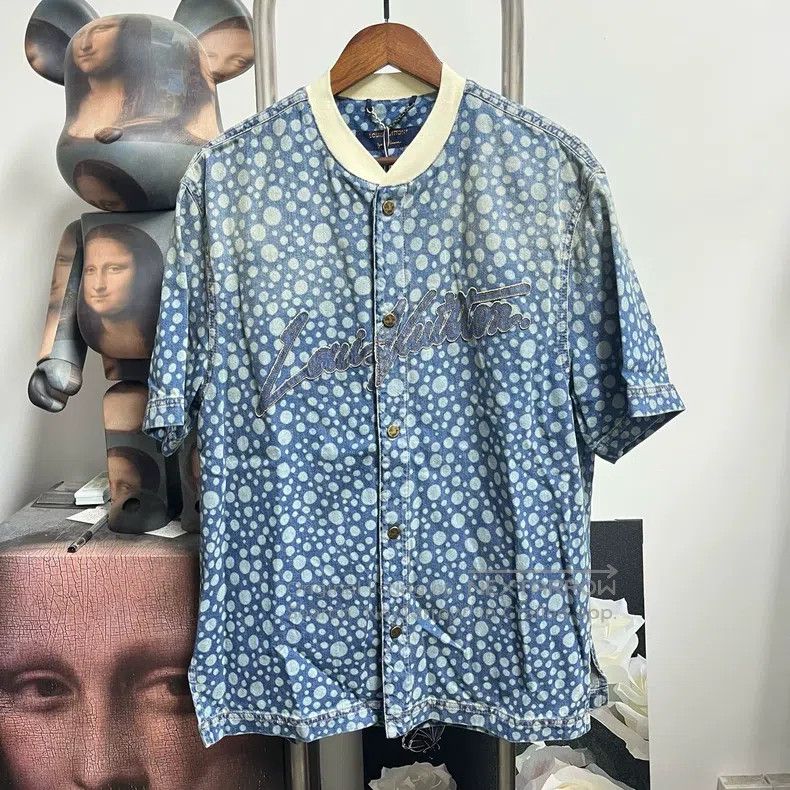 Louis Vuitton Louis Vuitton Kusama Baseball Shirt Size US M / EU 48-50 / 2 - 1 Thumbnail