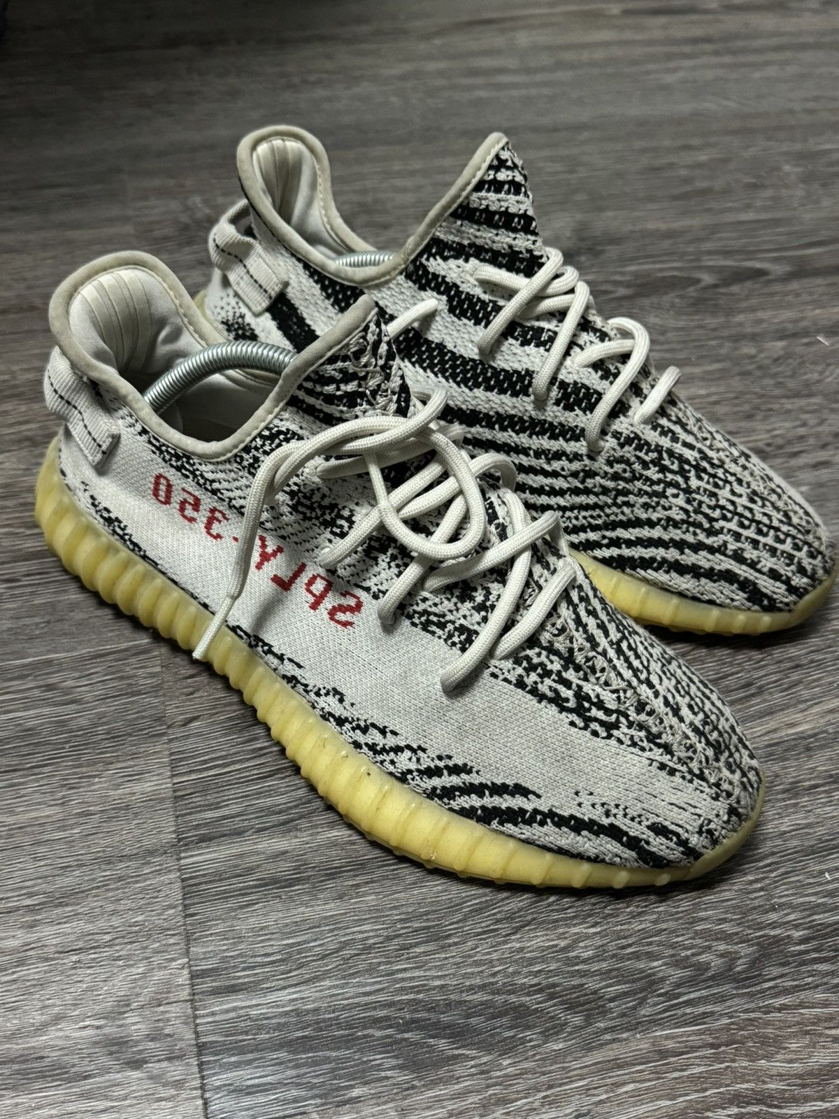 Other Adidas Yeezy boost 350v2 Zebra Size US 9 / EU 42 - 2 Thumbnail
