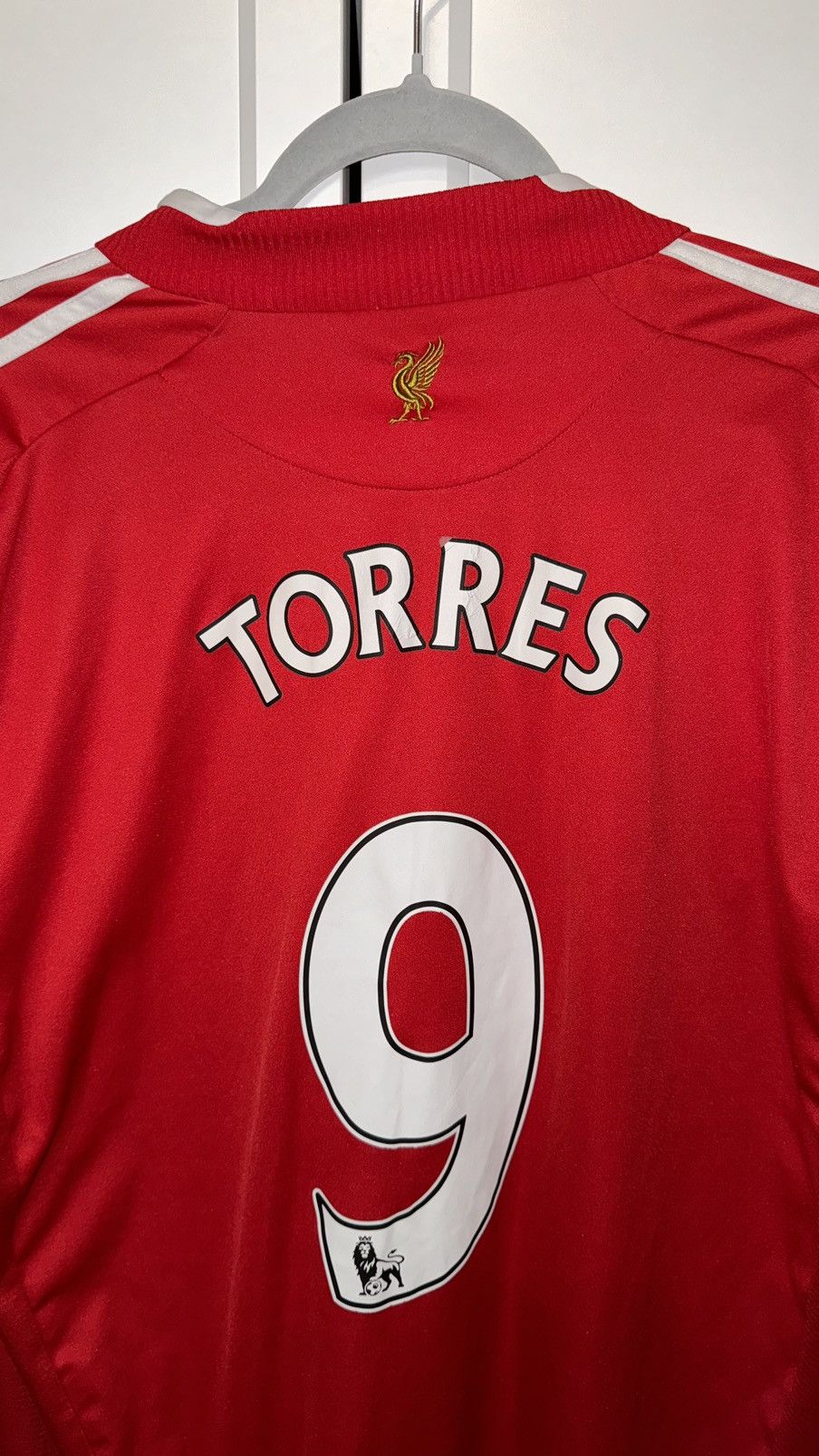 Adidas Adidas Liverpool Torres 9 vintage home jersey 2008-09 rare Size US XL / EU 56 / 4 - 7 Thumbnail