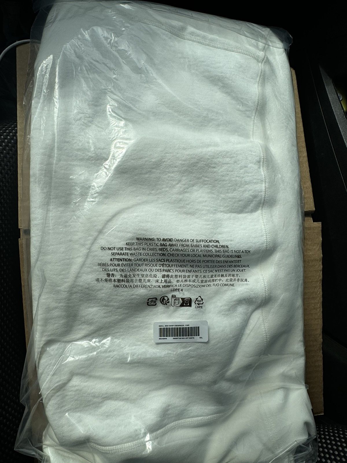 Supreme CHICAGO EXCLUSIVE Small Box Shop Crewneck Size US XXL / EU 58 / 5 - 6 Thumbnail