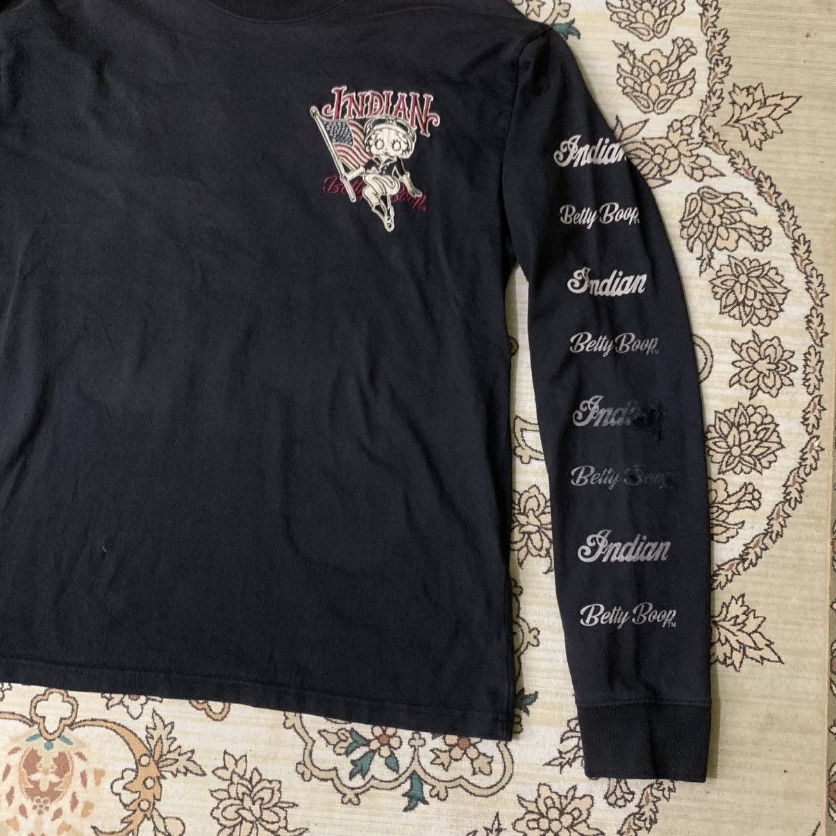 Anime VINTAGE ANDIAN ❌ BETTY BOOP Size US XL / EU 56 / 4 - 7 Thumbnail