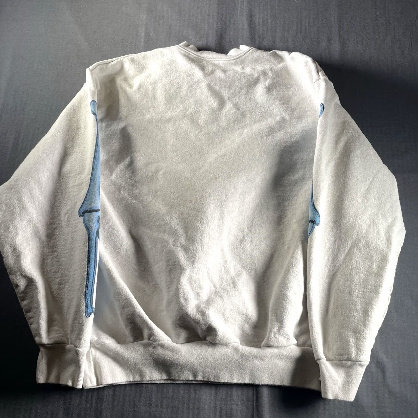 Vintage El Ultimo Tour Del Mundo Sweatshirt L White Music Pullover Crew Neck Long Sleeve Graphic Print Mens Regular Size L btn Size US L / EU 52-54 / 3 - 6 Thumbnail