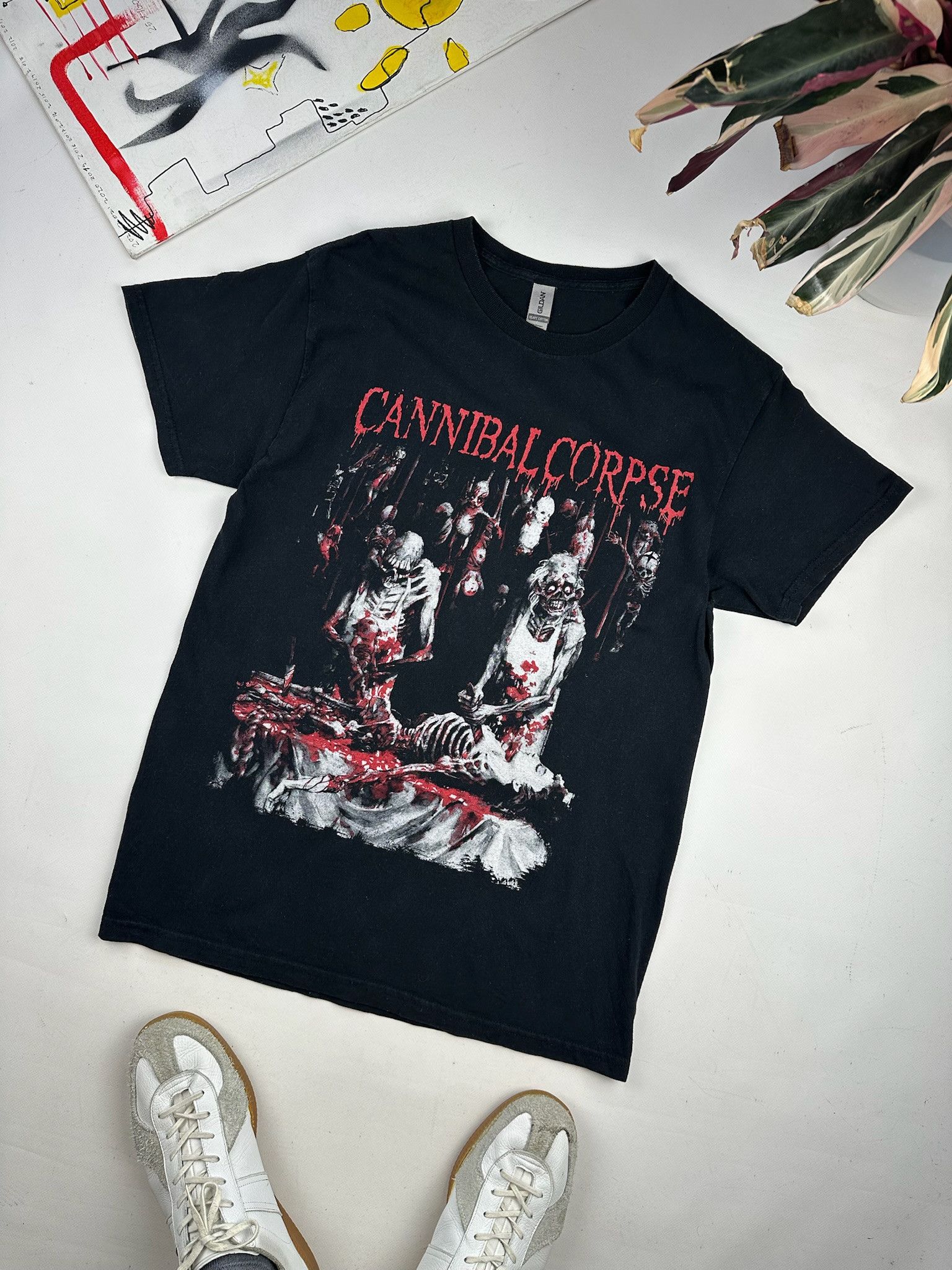 Band Tees Vintage Cannibal Corpse Album Metal Band Tee Size US M / EU 48-50 / 2 - 2 Thumbnail