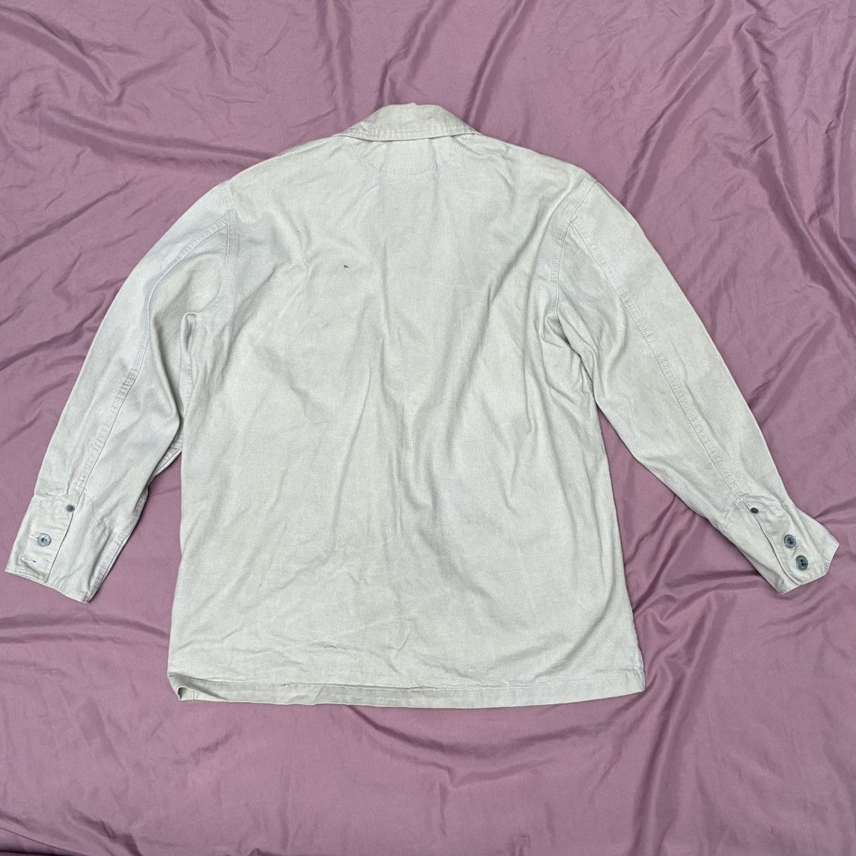 Other TEDDY SMITH TEXTURED COTTON CANVAS CHORE JACKET Size US L / EU 52-54 / 3 - 2 Thumbnail