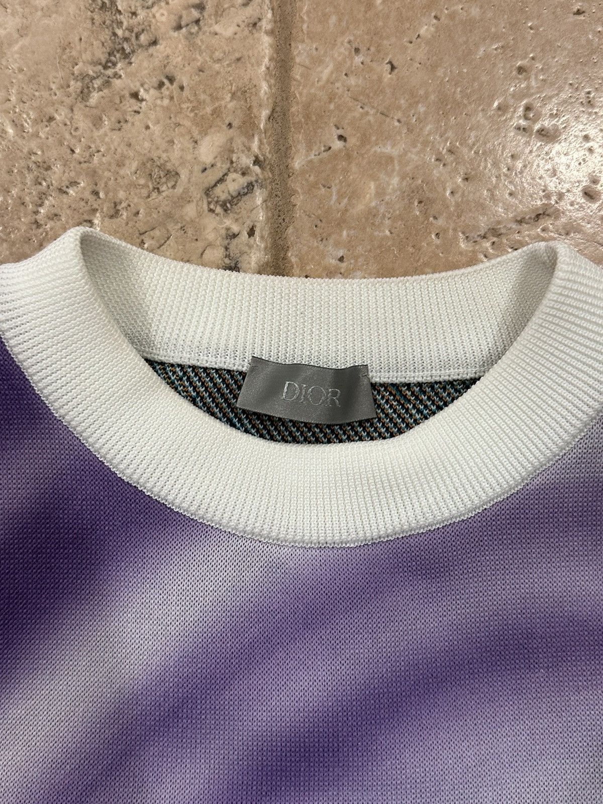 Dior Dior x Kenny Scharf SS21 Crossover Grapic Knit T-Shirt Size US M / EU 48-50 / 2 - 7 Thumbnail