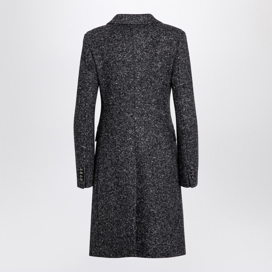 Tagliatore o1d2blof1024 Single-Breasted Coat In Black Size M / US 6-8 / IT 42-44 - 2 Thumbnail