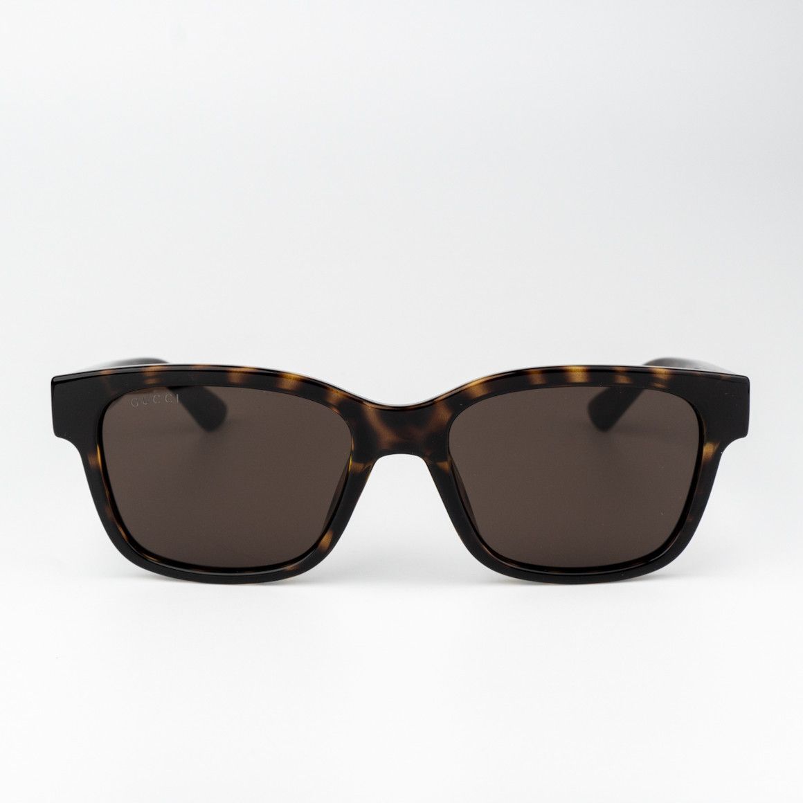Gucci NEW Gucci GG1716S 002 Havana Brown Square Unisex Sunglasses Size ONE SIZE - 3 Thumbnail