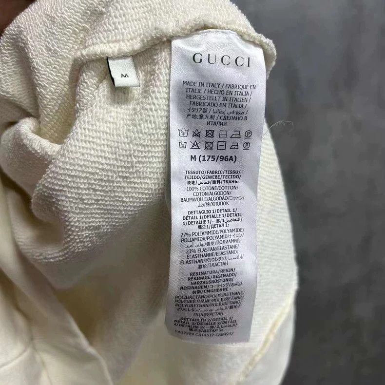 Gucci Gucci The latest white reflective strip string label knitte Size US M / EU 48-50 / 2 - 5 Thumbnail
