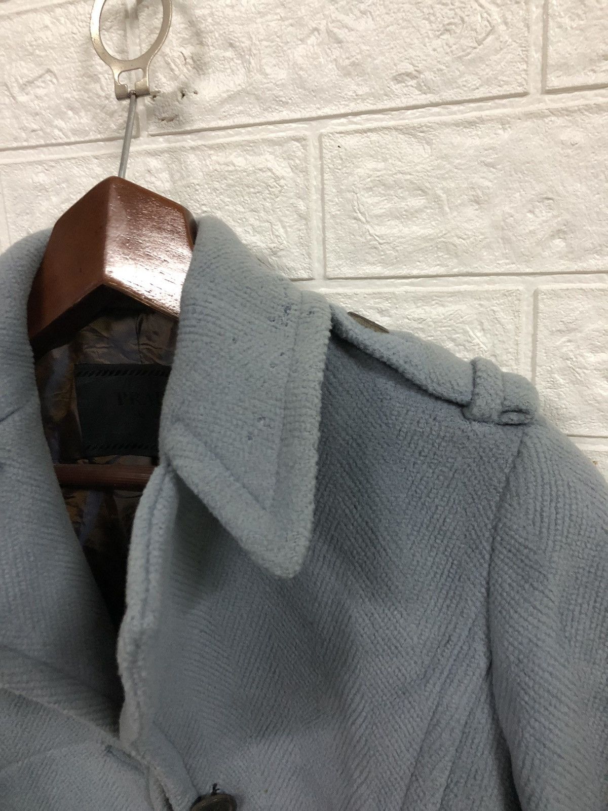 Prada Prada Wool dufflecoat Blue Size S / US 4 / IT 40 - 10 Thumbnail
