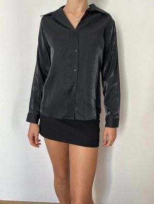 Other Vintage Designer GEORGES RECH Black/Silver women’s Shirt Size M / US 6-8 / IT 42-44 - 1 Thumbnail