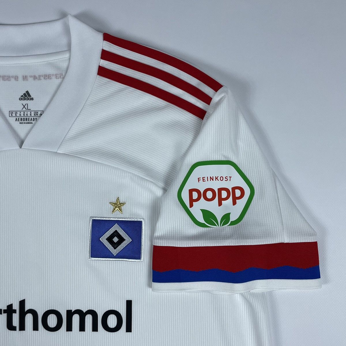 Adidas Adidas Hamburg SV 2020-21 Soccer Jersey Football T-shirt Size US XL / EU 56 / 4 - 6 Thumbnail
