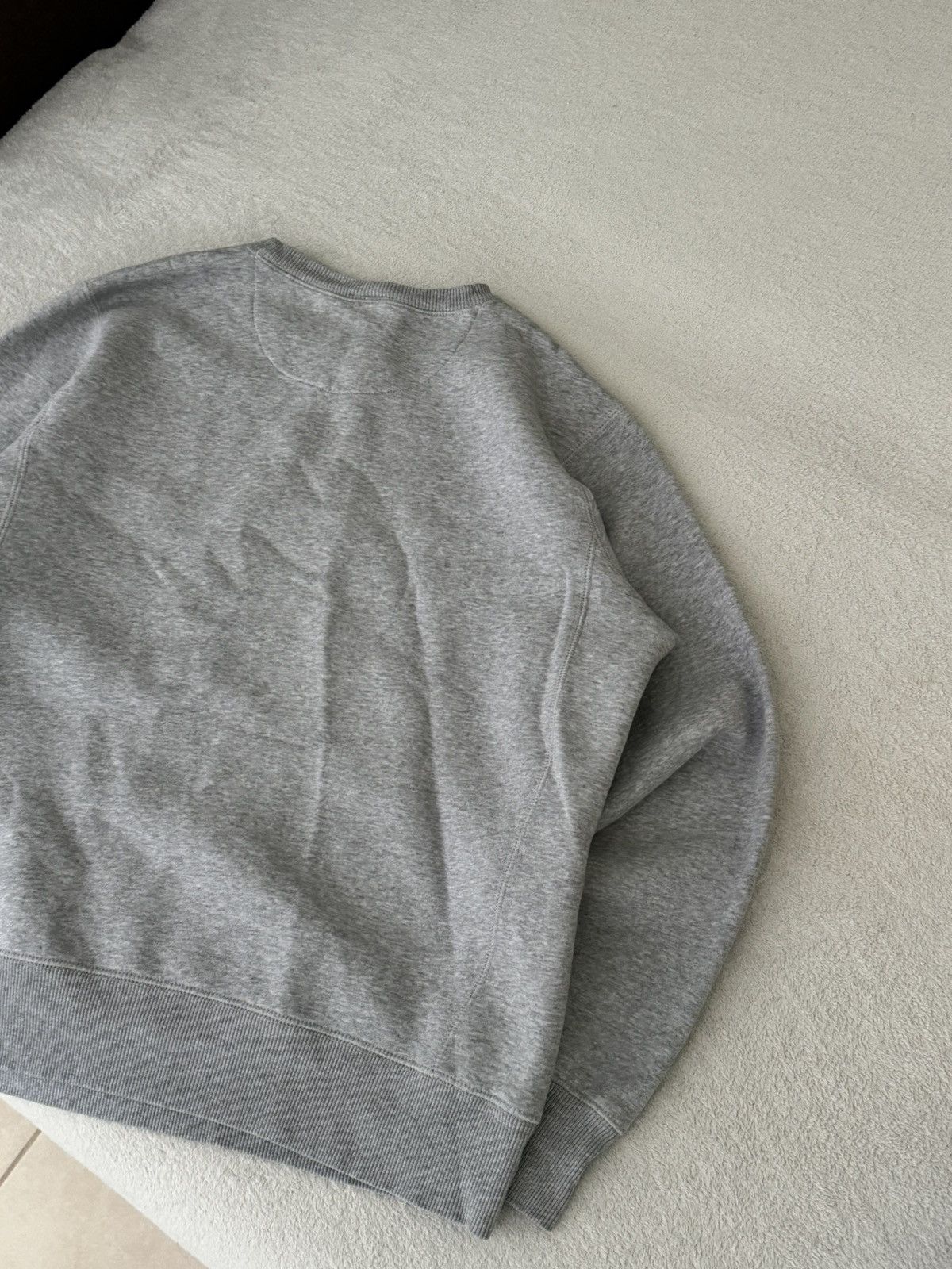 Nike × Vintage Vintage Nike oversized Y2K grey sweater Size US M / EU 48-50 / 2 - 11 Thumbnail