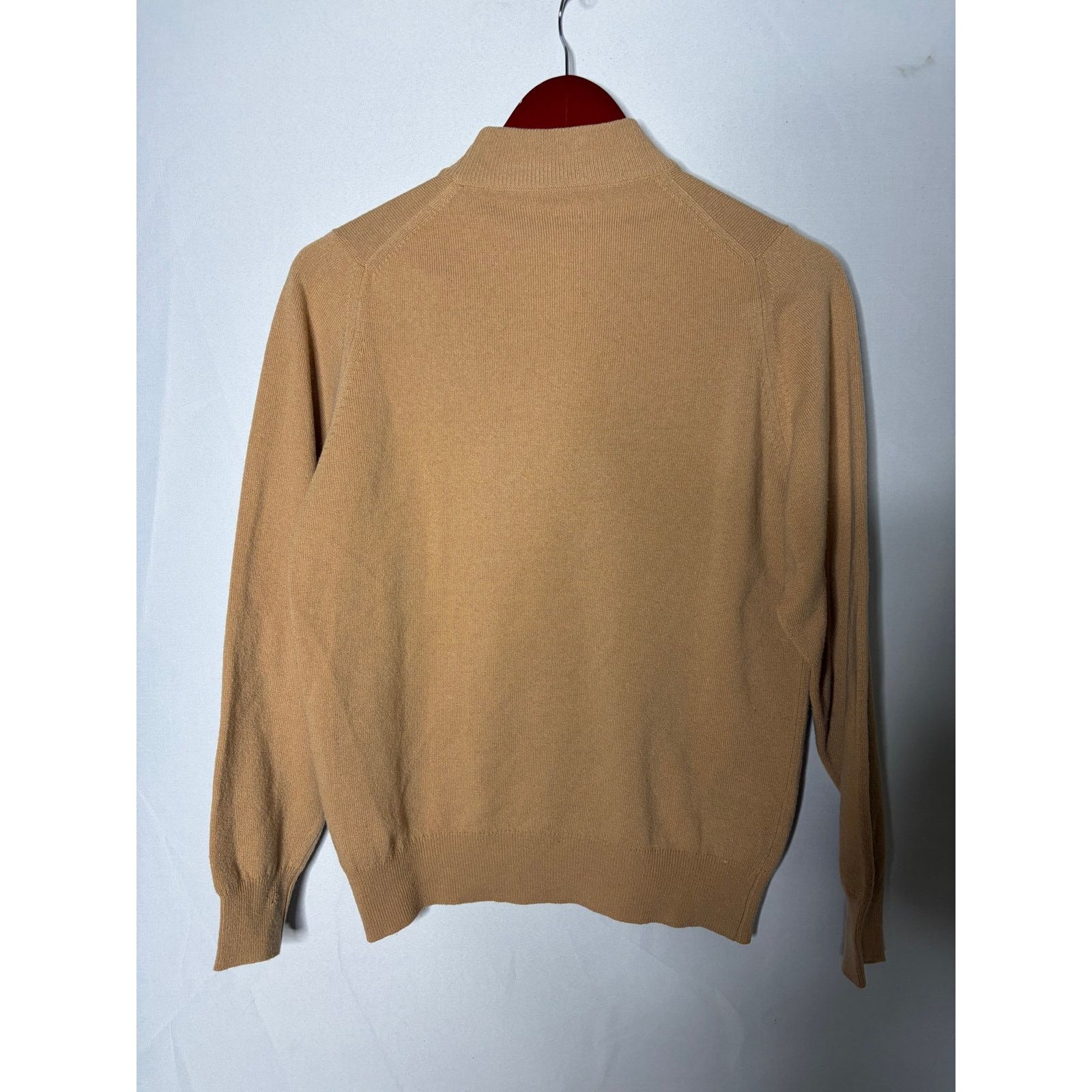 Ballantyne Berk by Ballantyne Tan Turtleneck 100% cashmere sz 38 US S Size S / US 4 / IT 40 - 5 Thumbnail