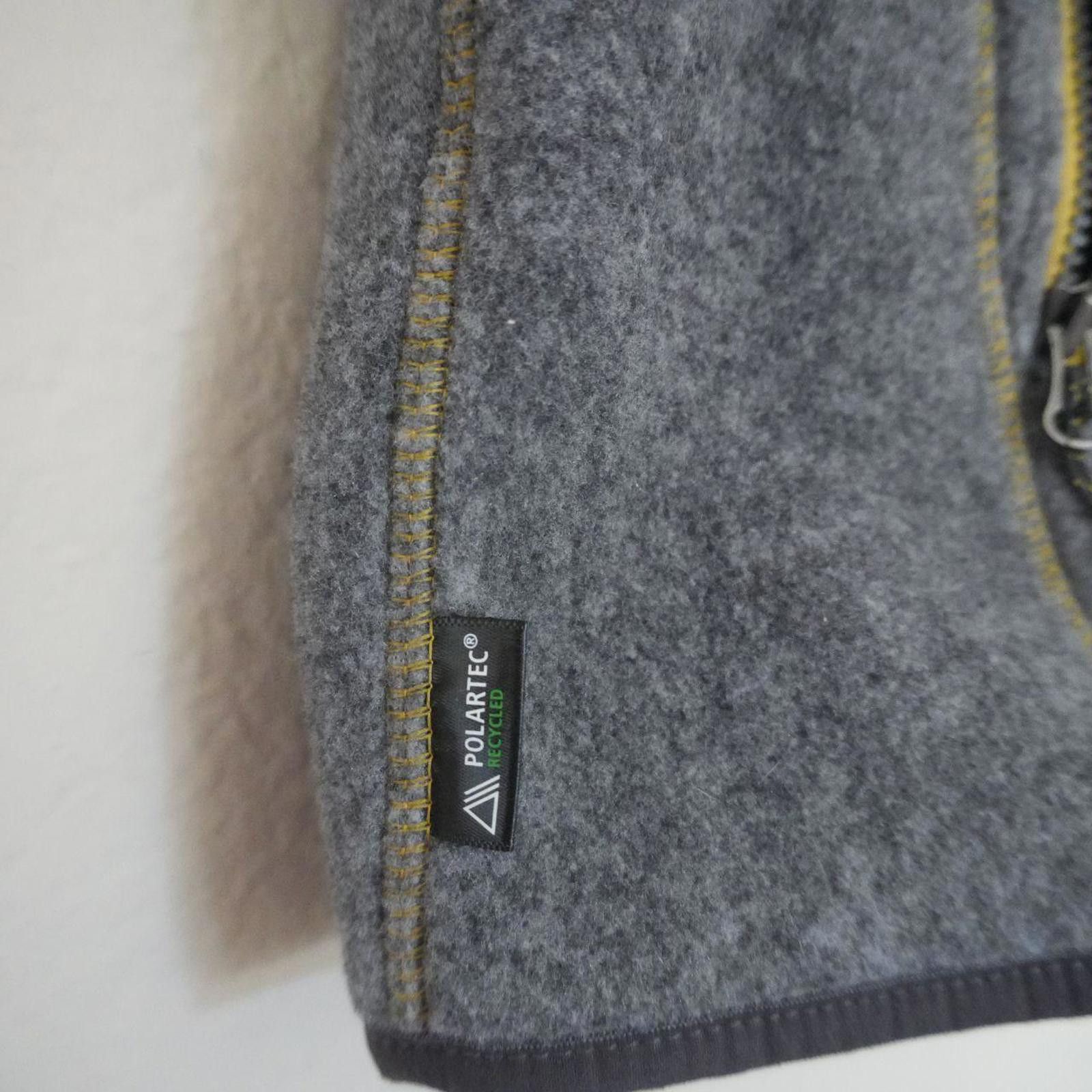 Eddie Bauer Eddie Bauer Vest Men's L Grey Yellow Trim Polartec Size US L / EU 52-54 / 3 - 6 Thumbnail