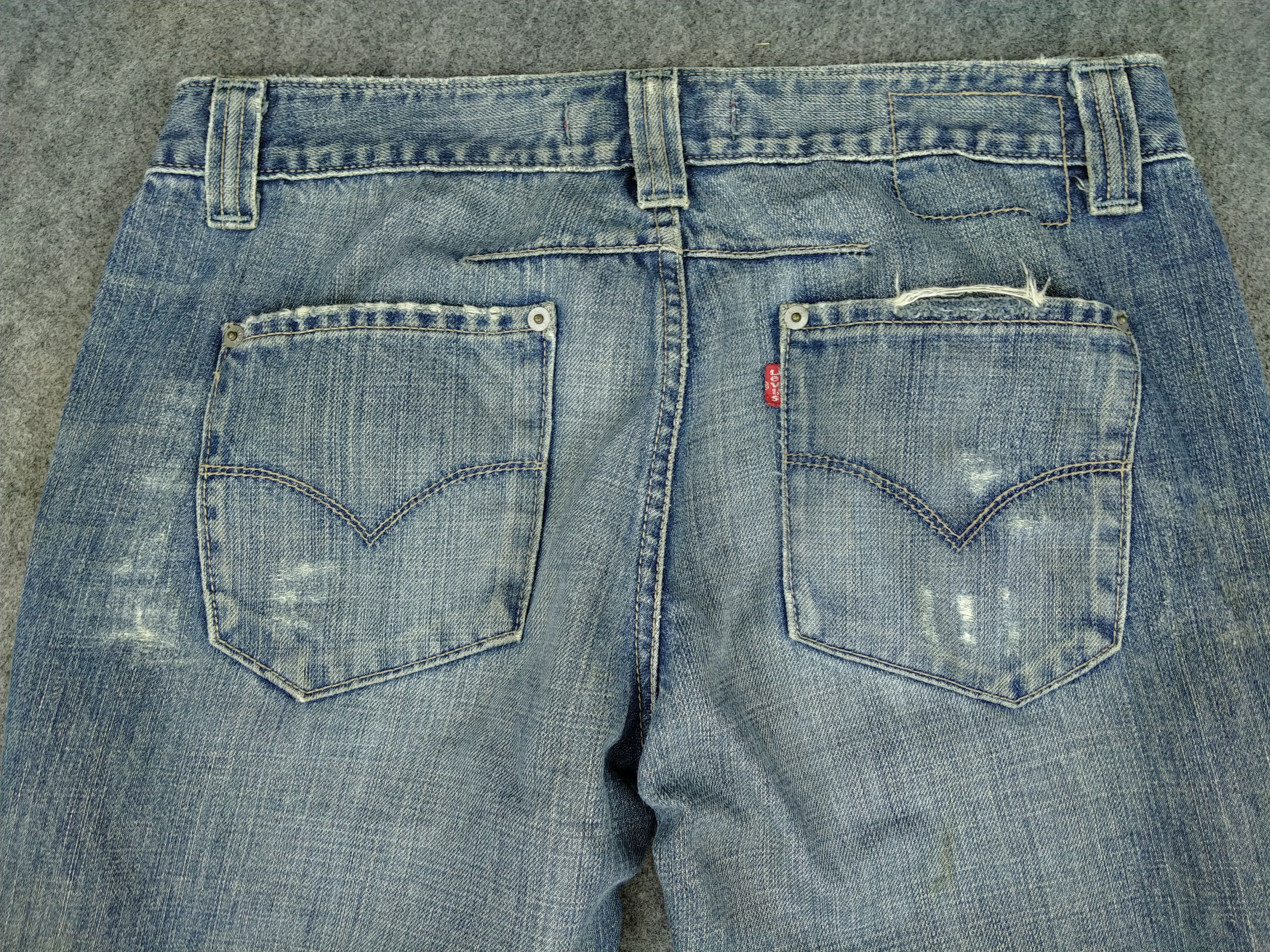Levi's Faded Blue Levi's Denim 32 x 31.5 -JN759 Size US 32 / EU 48 - 4 Thumbnail