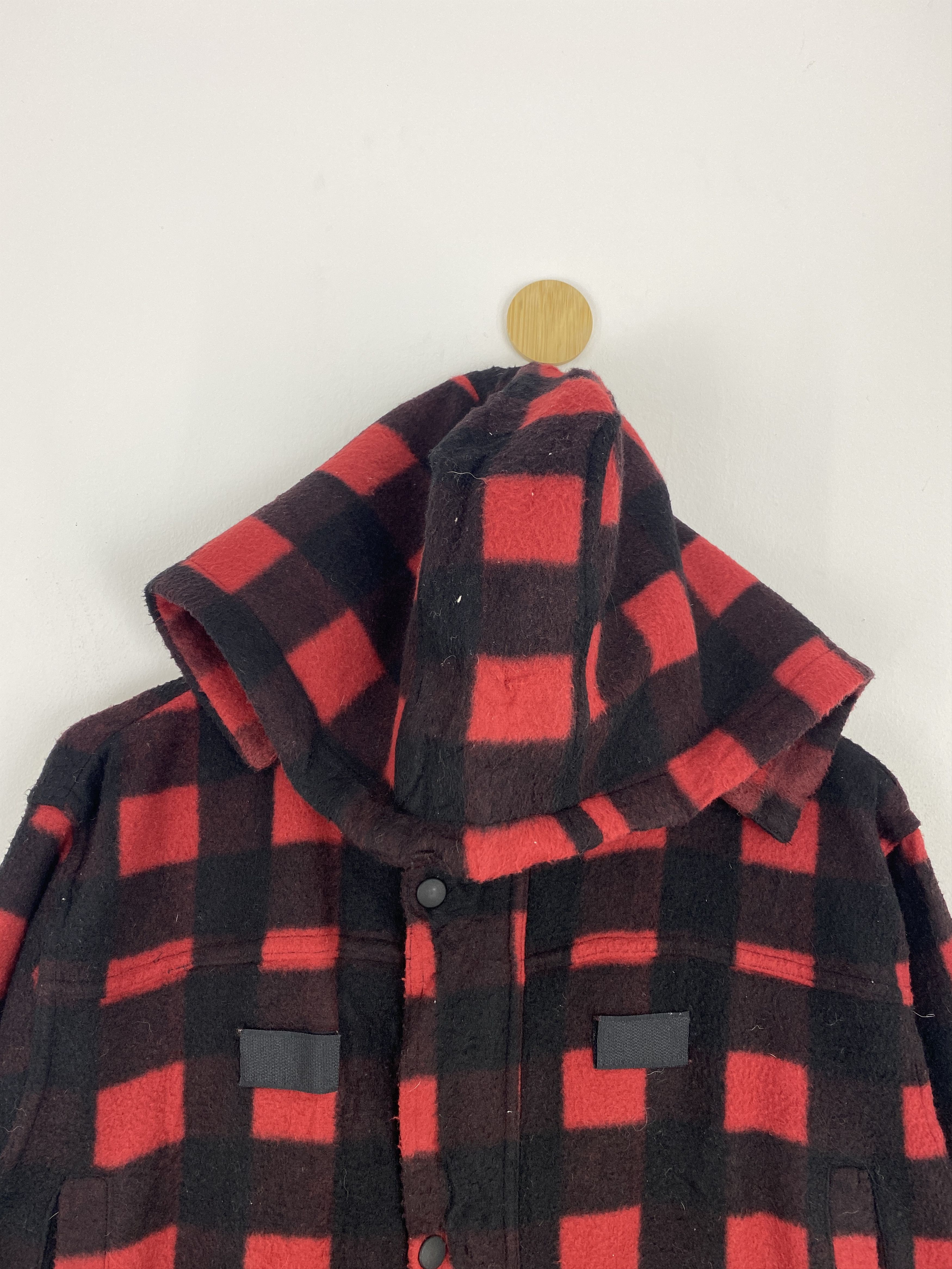 Japanese Brand BlackButterfly Shadowplaid Multi Pocket Jacket MJ0041Z Size US L / EU 52-54 / 3 - 3 Thumbnail