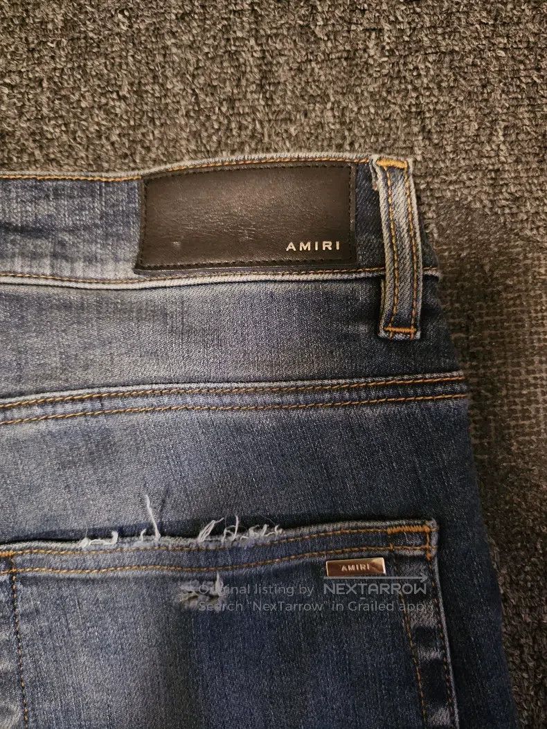 Amiri Amiri Denim Jeans Size US 32 / EU 48 - 5 Thumbnail