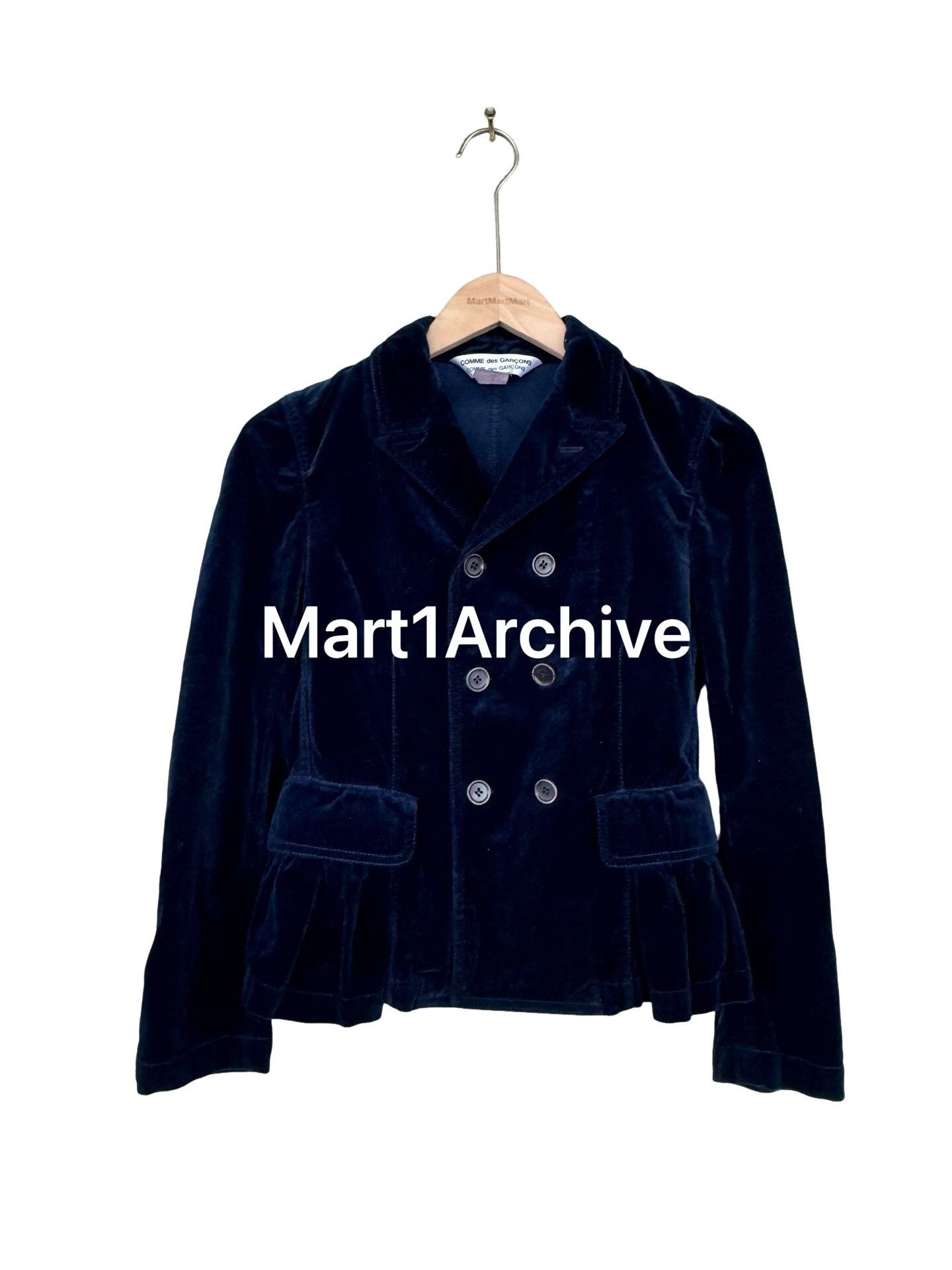 Comme des Garcons Comme des Garçons Velour Blazer Size S Size S / US 4 / IT 40 - 1 Thumbnail