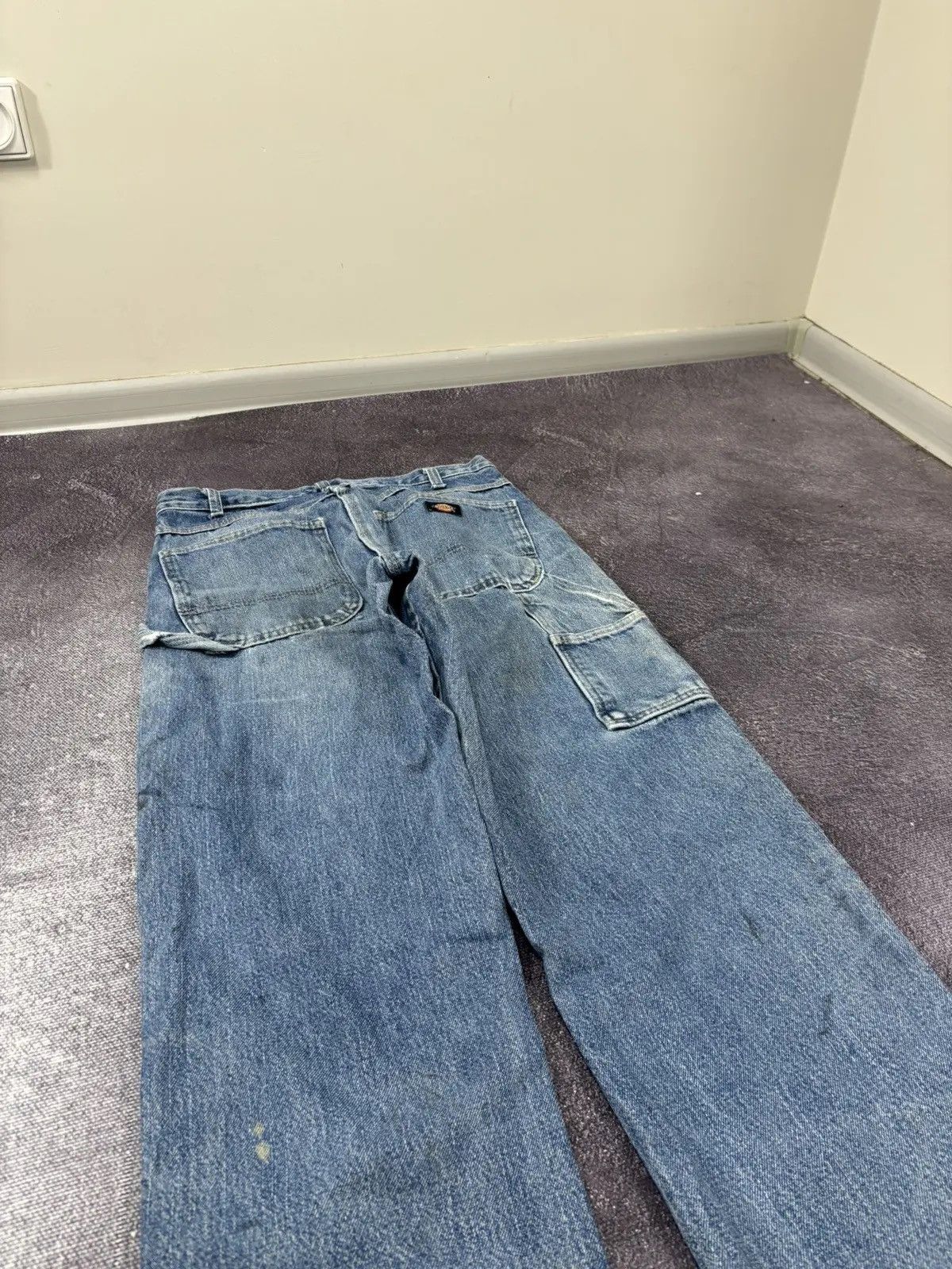 Dickies × Vintage Vintage Dickies Y2K Faded Blue Work Hype Denim Jeans Size US 32 / EU 48 - 4 Thumbnail