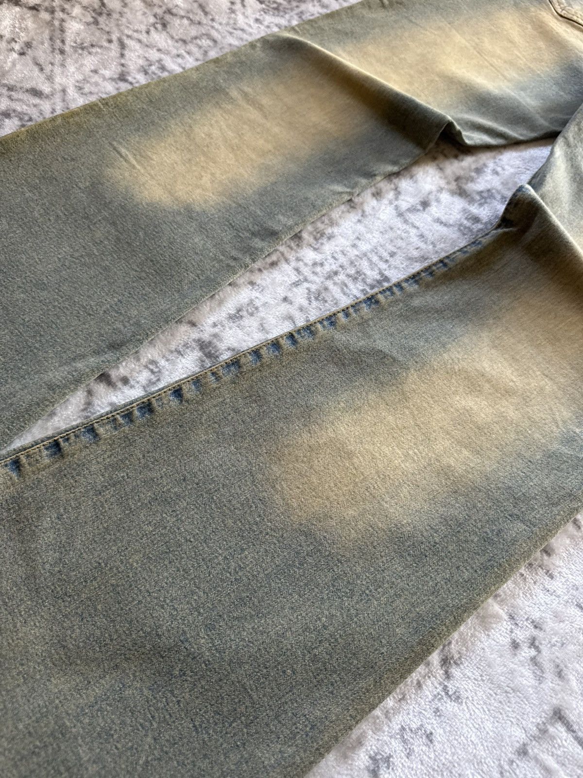 Diesel 2000s Diesel Mud Wash Flared Jeans Rare Size US 27 - 13 Thumbnail