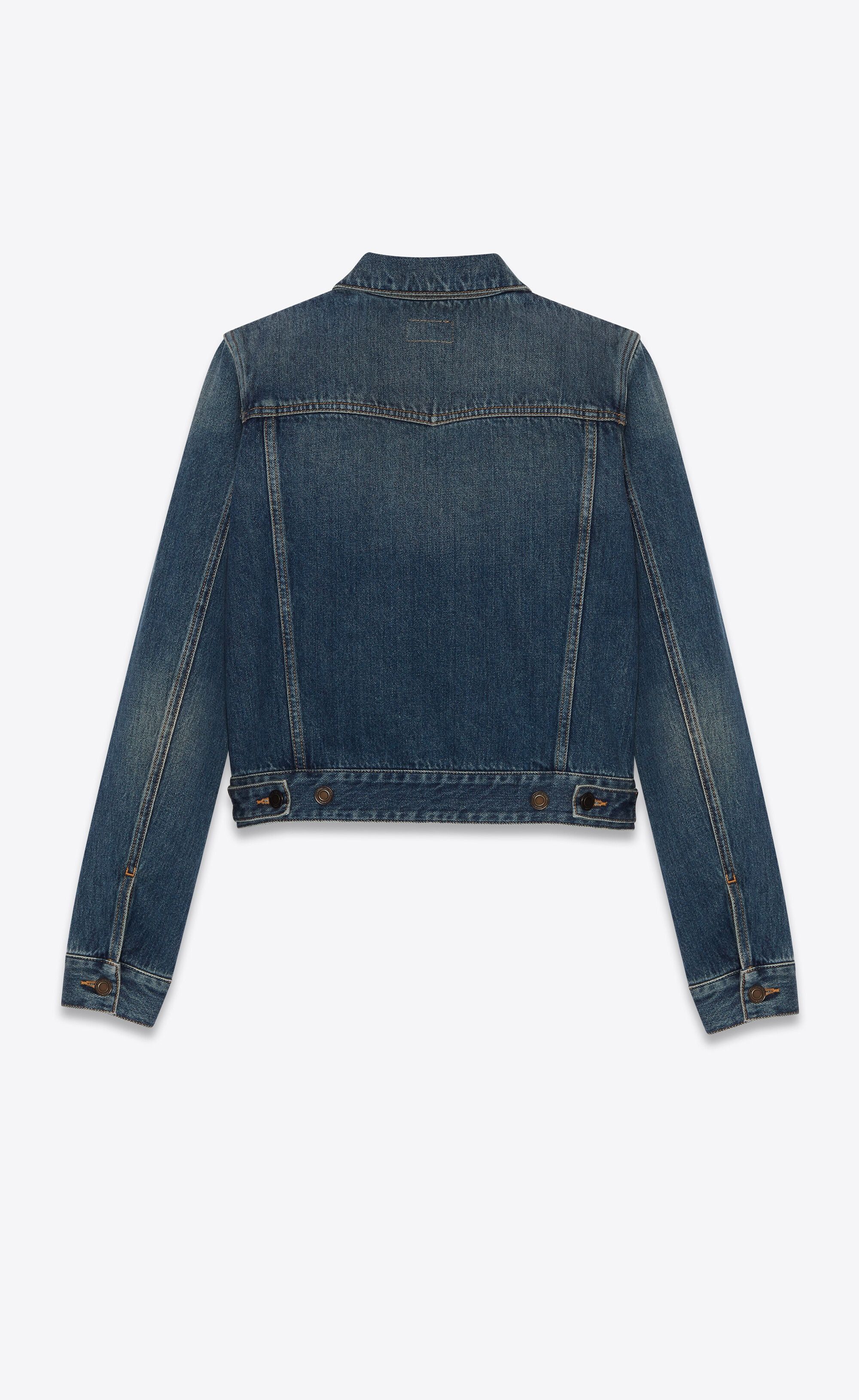 o1s1wg110125 695196 Classic Jacket Deep Denim Vintage Blue
