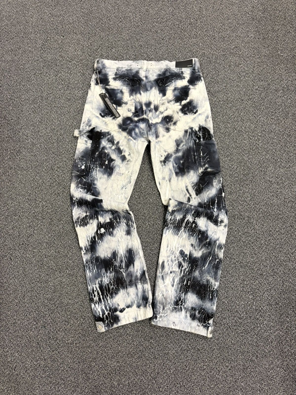 Amiri Amiri Bleached Tie-Dye Jeans Size US 34 / EU 50 - 9 Thumbnail