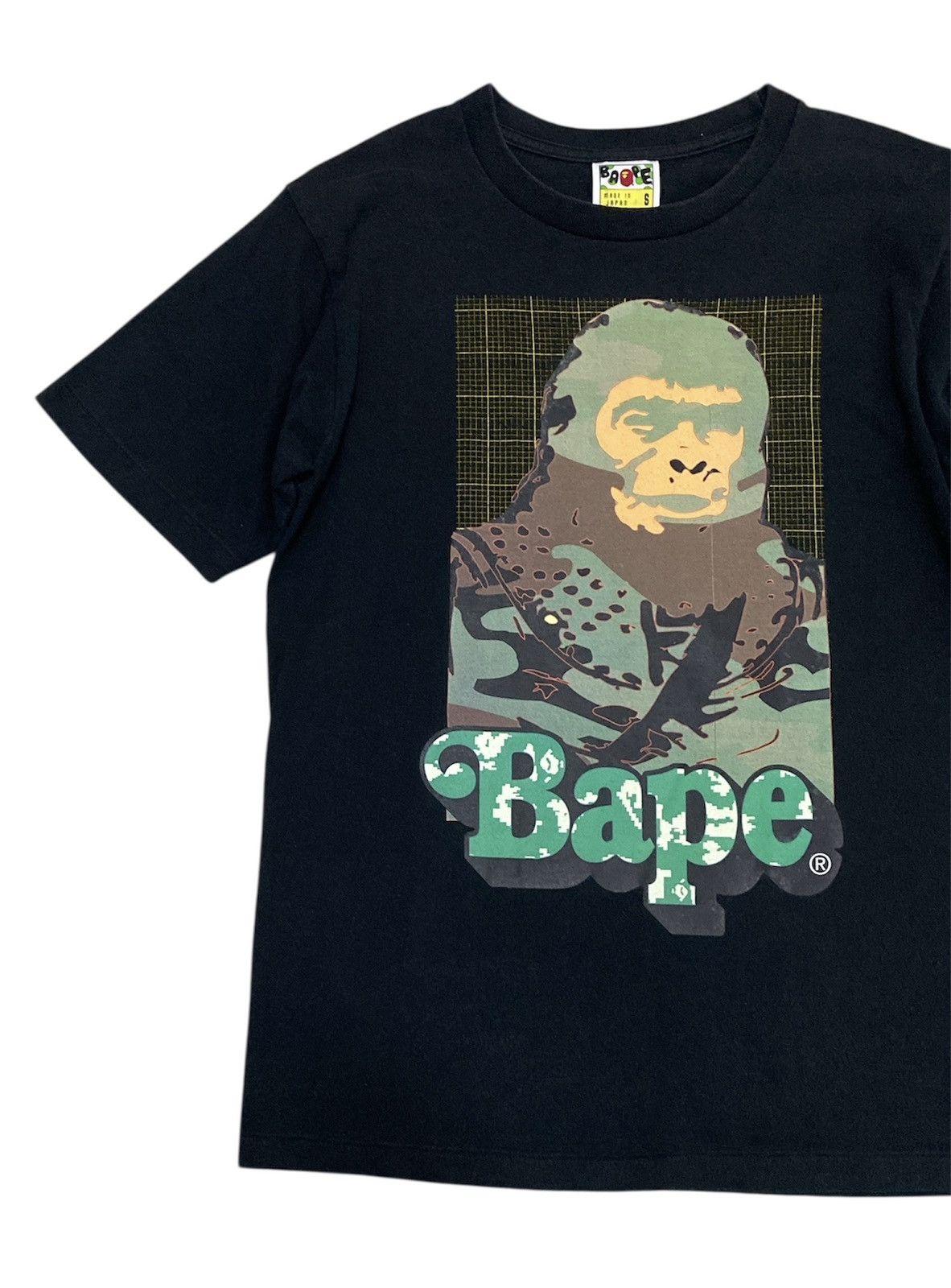 Bape Bape camo grid soldier tee Size US S / EU 44-46 / 1 - 3 Thumbnail