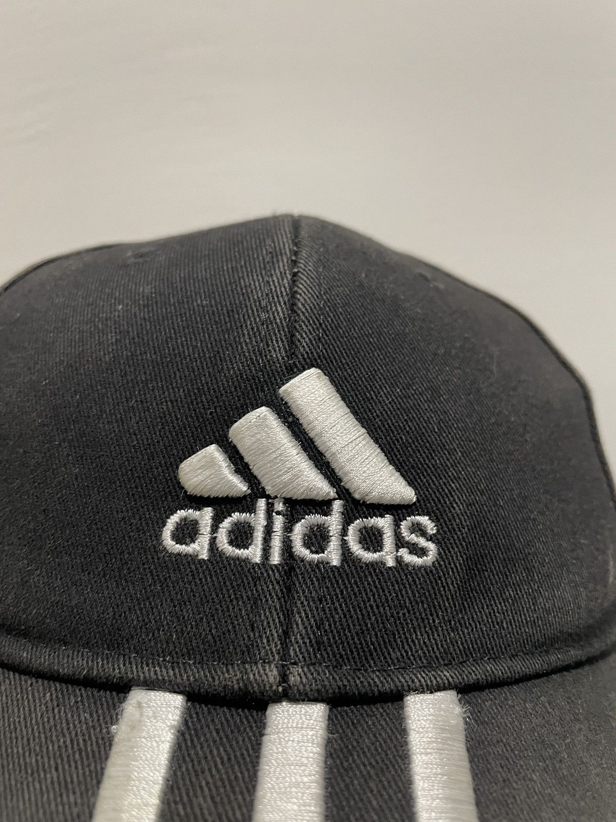 Adidas × Vintage Vintage Cap Adidas Baseball 3 Stripes Size ONE SIZE - 5 Thumbnail