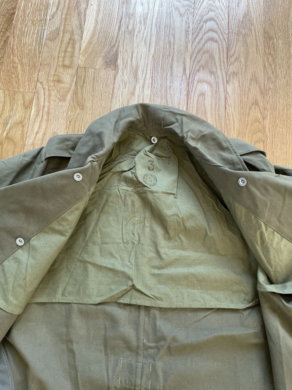 Other French Army M-35 Motorcycle Jacket Vintage 40s Size 3 XL Size US XL / EU 56 / 4 - 13 Thumbnail