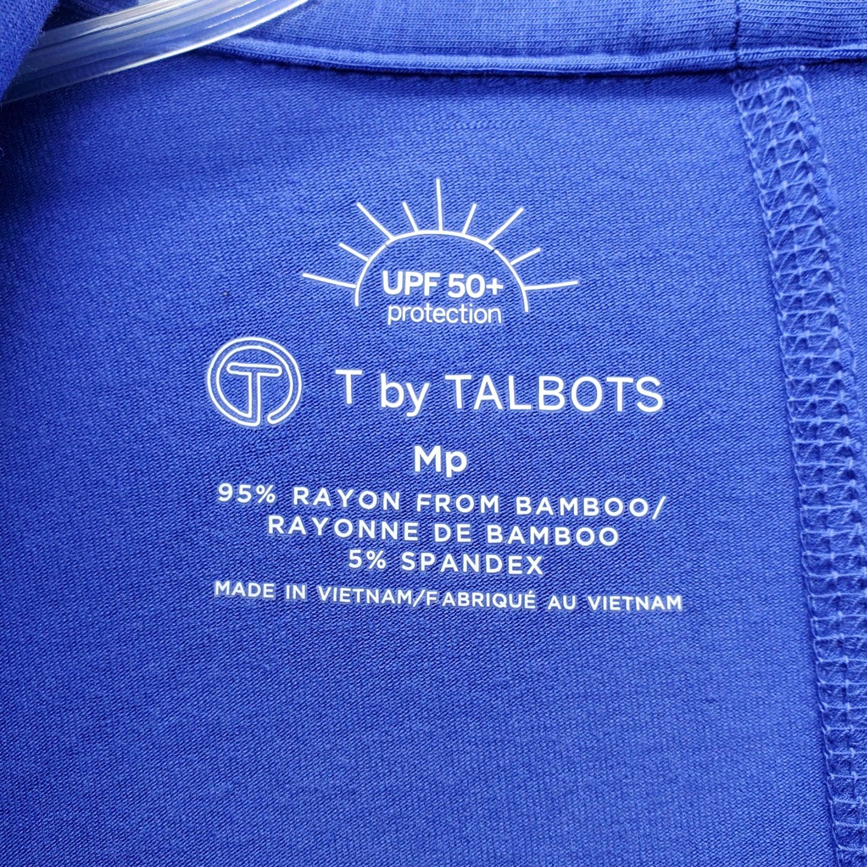 Talbots Talbots Cardigan Womens Petite M Blue UPF 50+ Protection Drape Pocket Open Front Womens Size PM Blue Cardigan Size M / US 6-8 / IT 42-44 - 5 Thumbnail