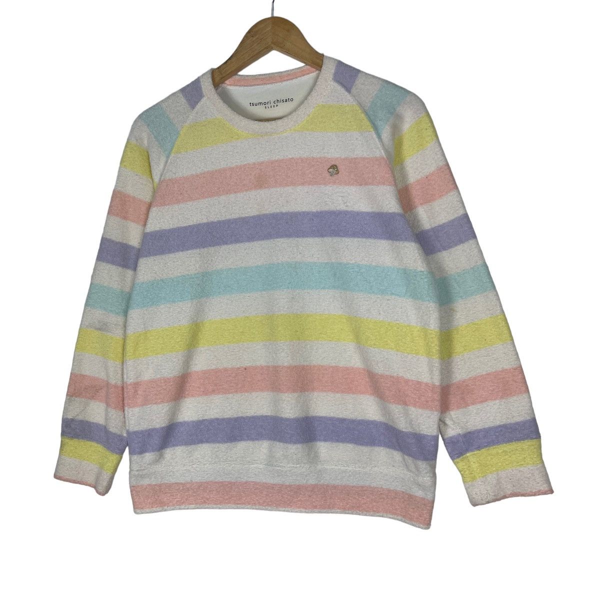 Issey Miyake Tsumori Chisato Small Logo Crewneck Fleece Size US M / EU 48-50 / 2 - 3 Thumbnail