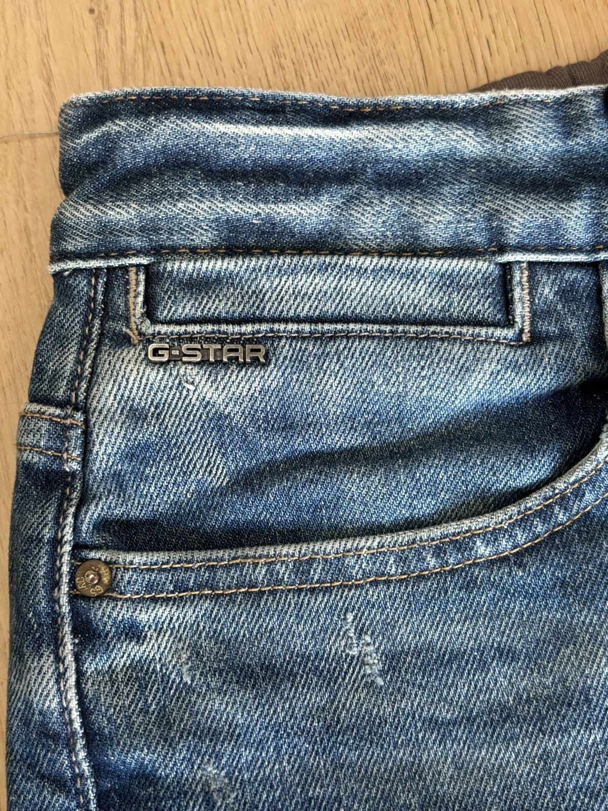 G-Star G-Star Handmade two sided vintage baggy jeans Size US 36 / EU 52 - 7 Thumbnail