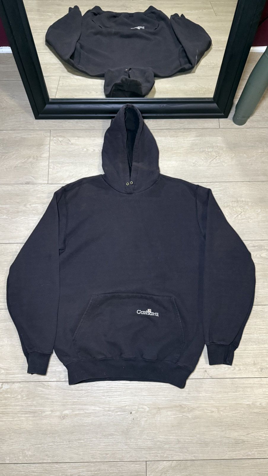 Carhartt Vintage / Y2K 1990s Carhartt Brown Embroidered SpellOut Size US M / EU 48-50 / 2 - 1 Thumbnail