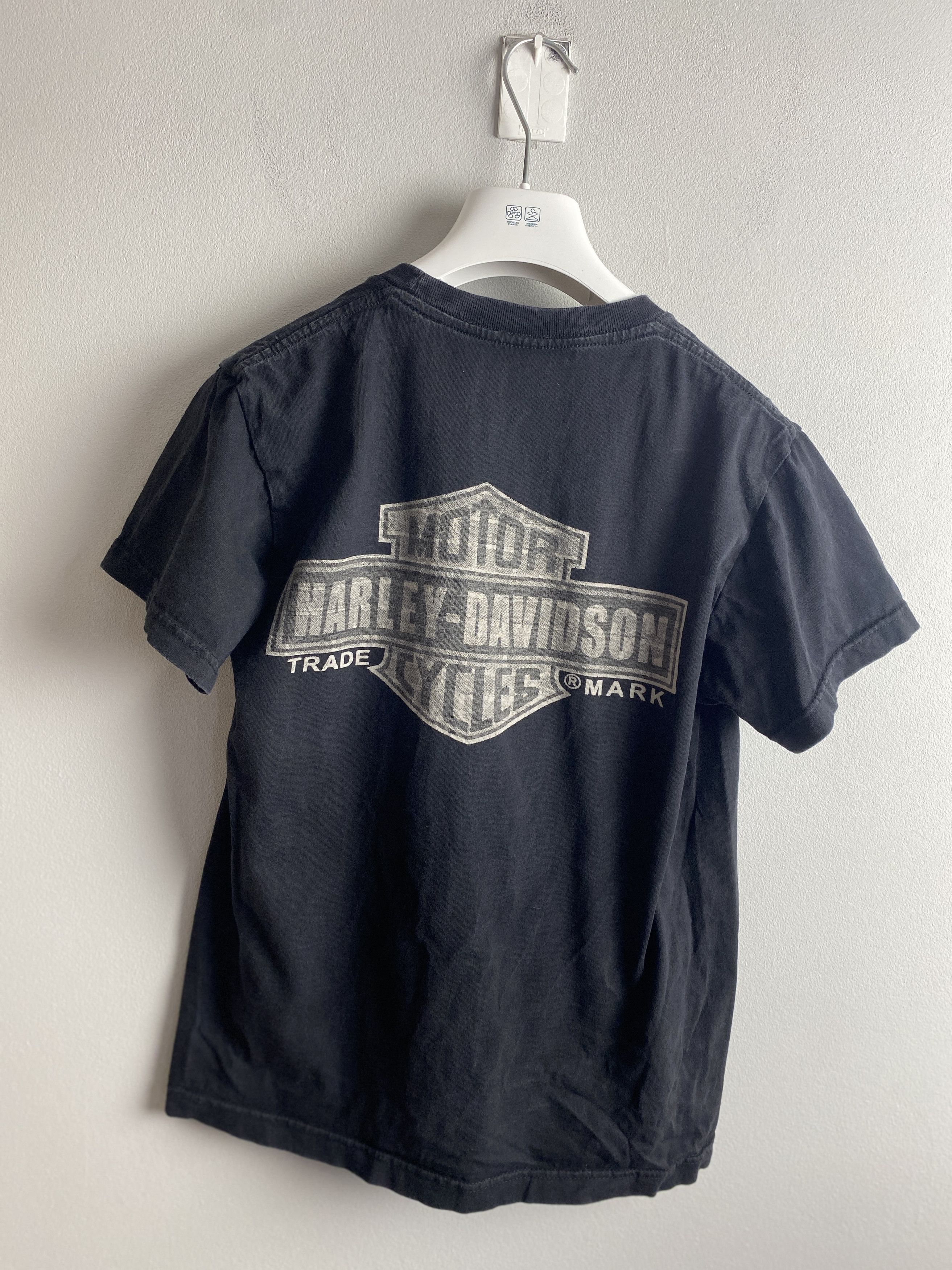 Harley Davidson × Vintage Harley Davidson big logo vintage t-shirt tee printed Size M / US 6-8 / IT 42-44 - 3 Thumbnail