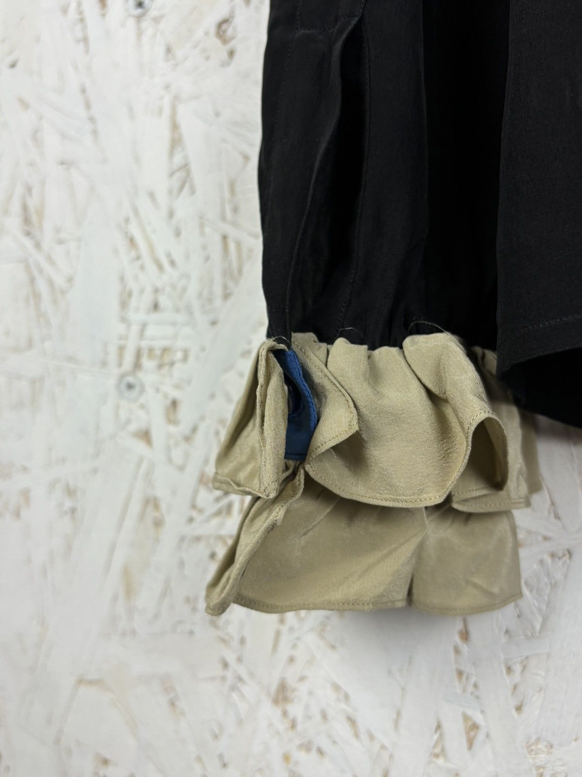 Saint Laurent Paris 90s Saint Laurent Rive Gauche Silk Blouse Bow Collar 36 Size XS / US 0-2 / IT 36-38 - 6 Thumbnail