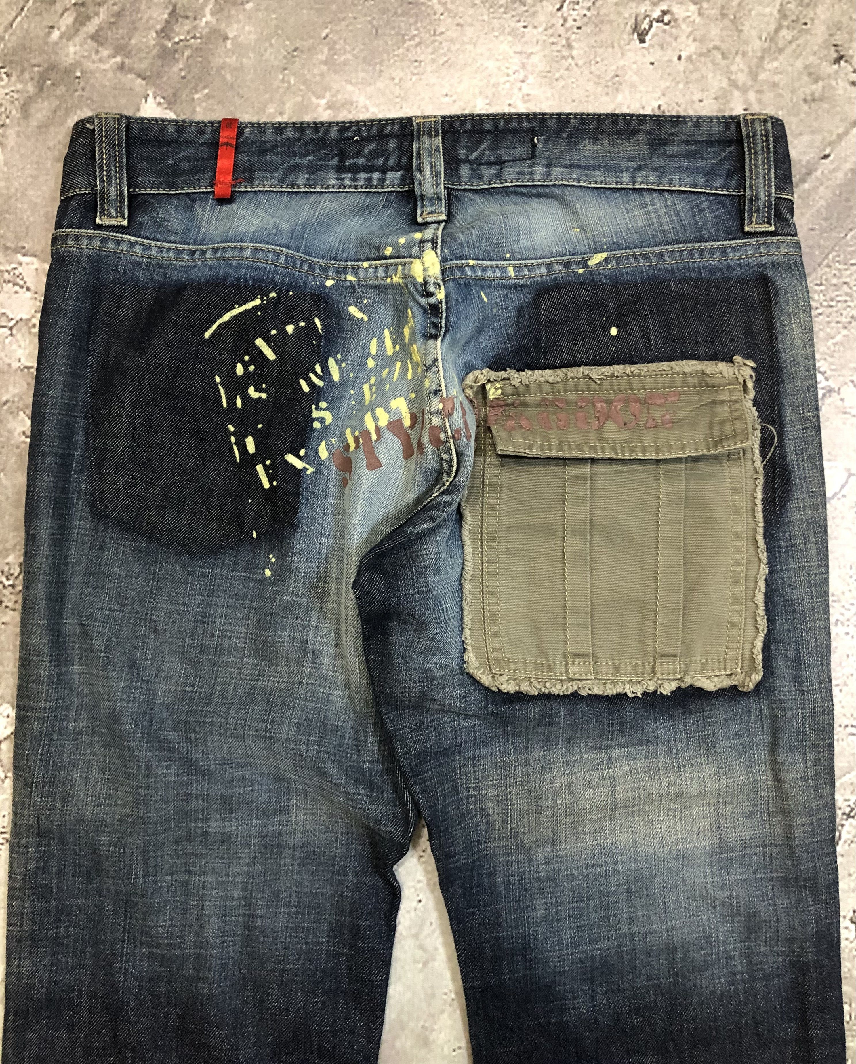 Vintage Vintage Faded Super Flared Jeans Size 30" / US 8 / IT 44 - 8 Thumbnail