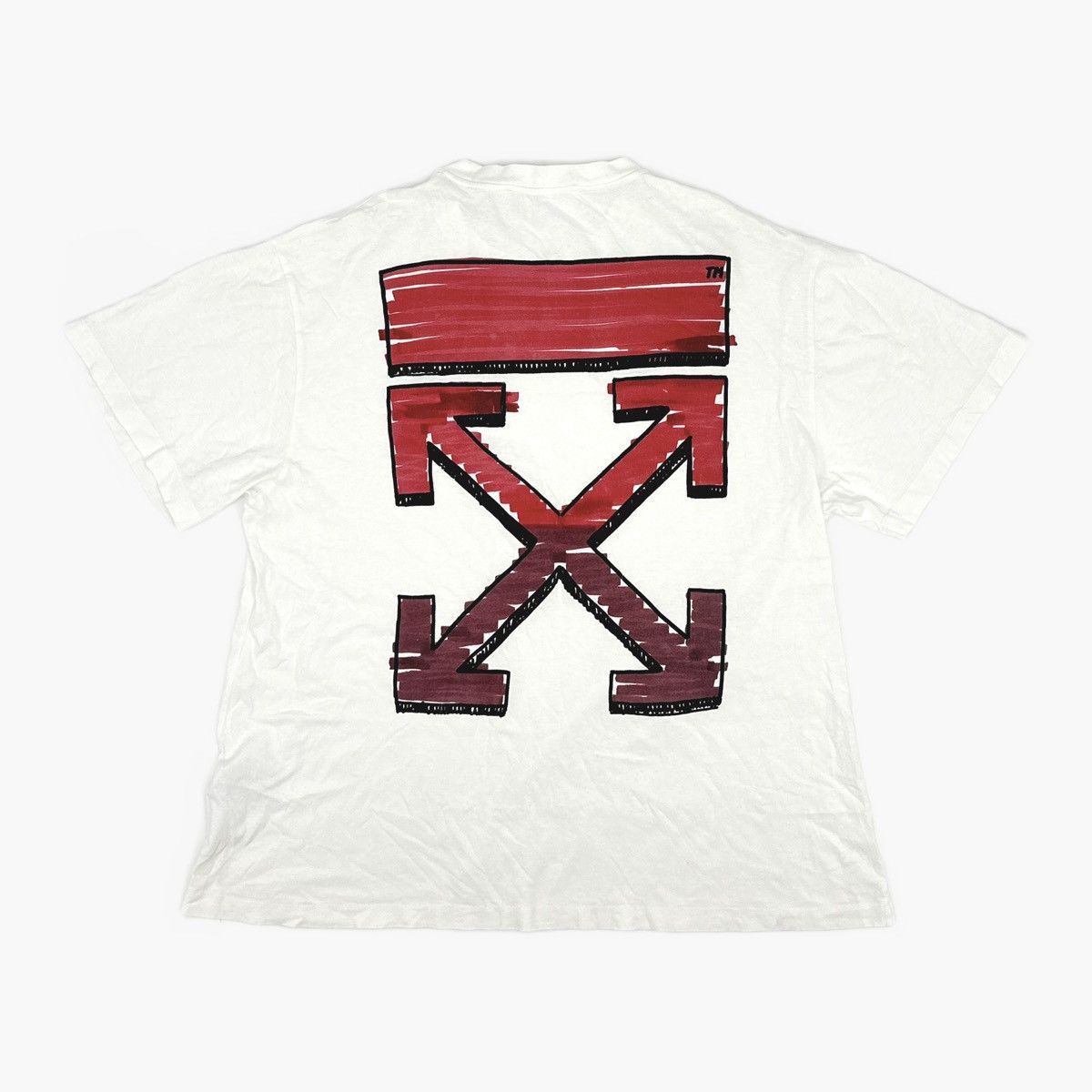Off-White Off-White 21SS MARKER S/S OVER TEE | Grailed