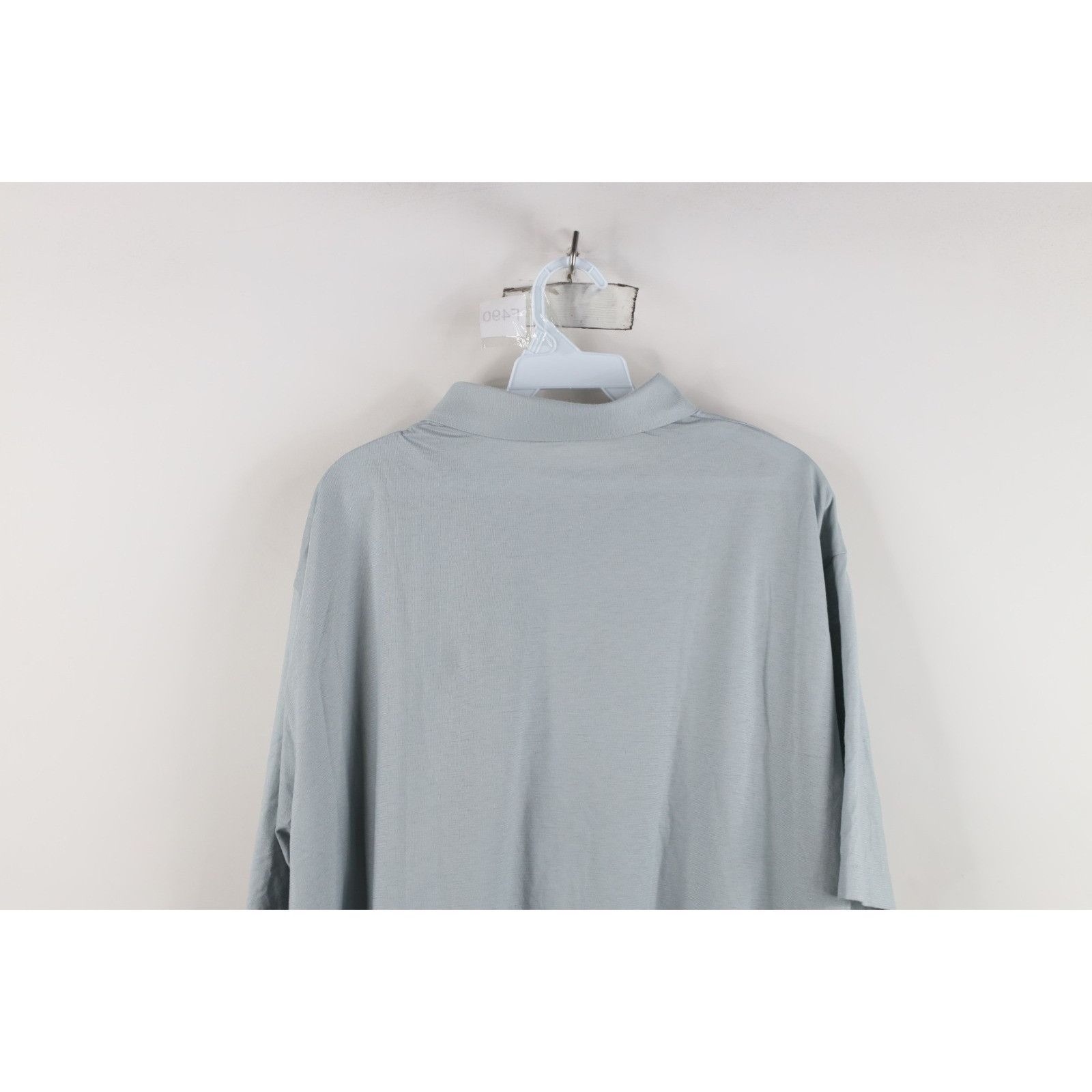 Vintage Vintage 70s 80s Streetwear Blank Knit Collared Golf Polo Size US XL / EU 56 / 4 - 12 Thumbnail
