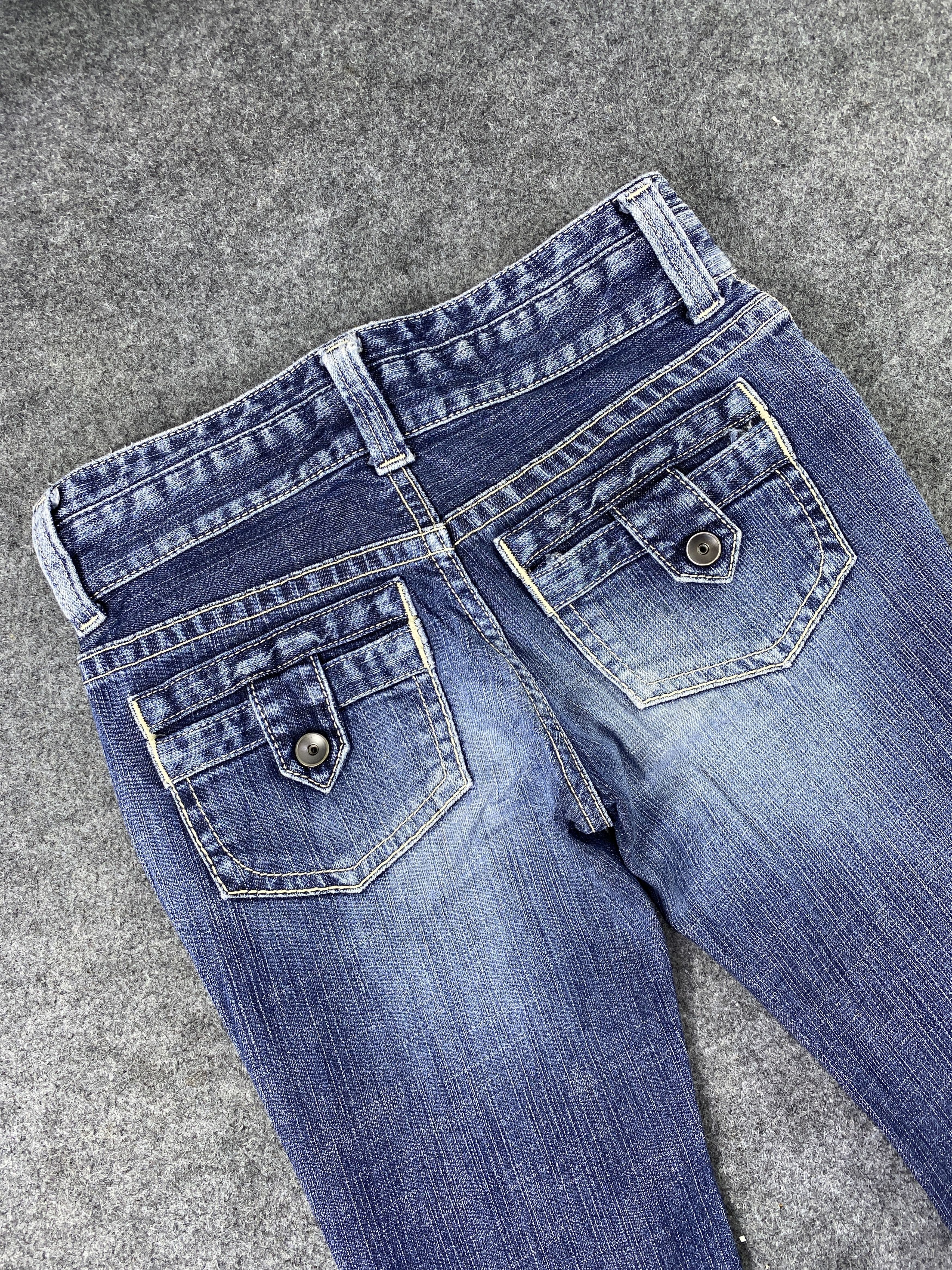Japanese Brand Bobson Bootcut Blue Wash Jeans - J1101 Size 26" / US 2 / IT 38 - 5 Thumbnail