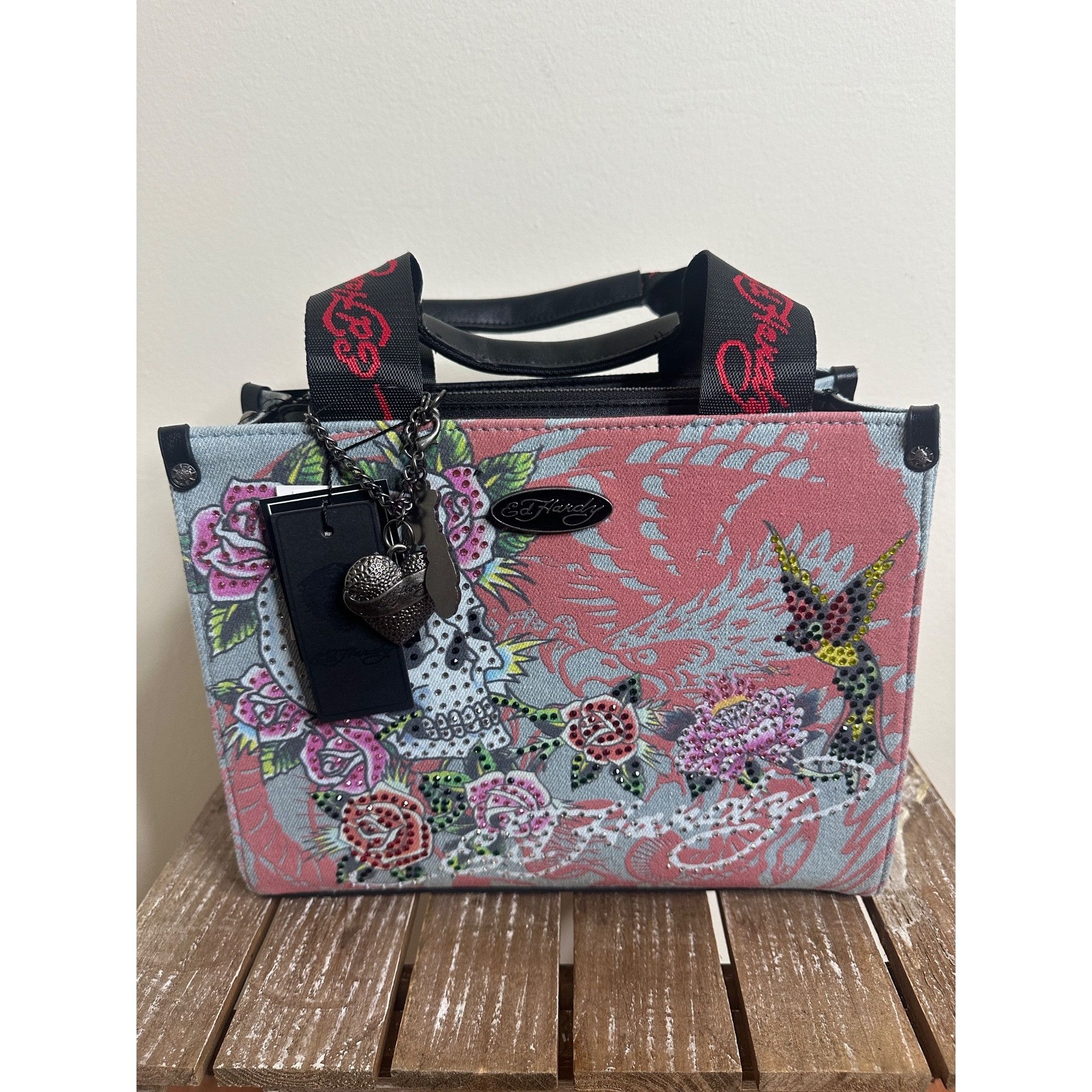 Ed Hardy Ed Hardy Tote Bag Size ONE SIZE - 1 Thumbnail
