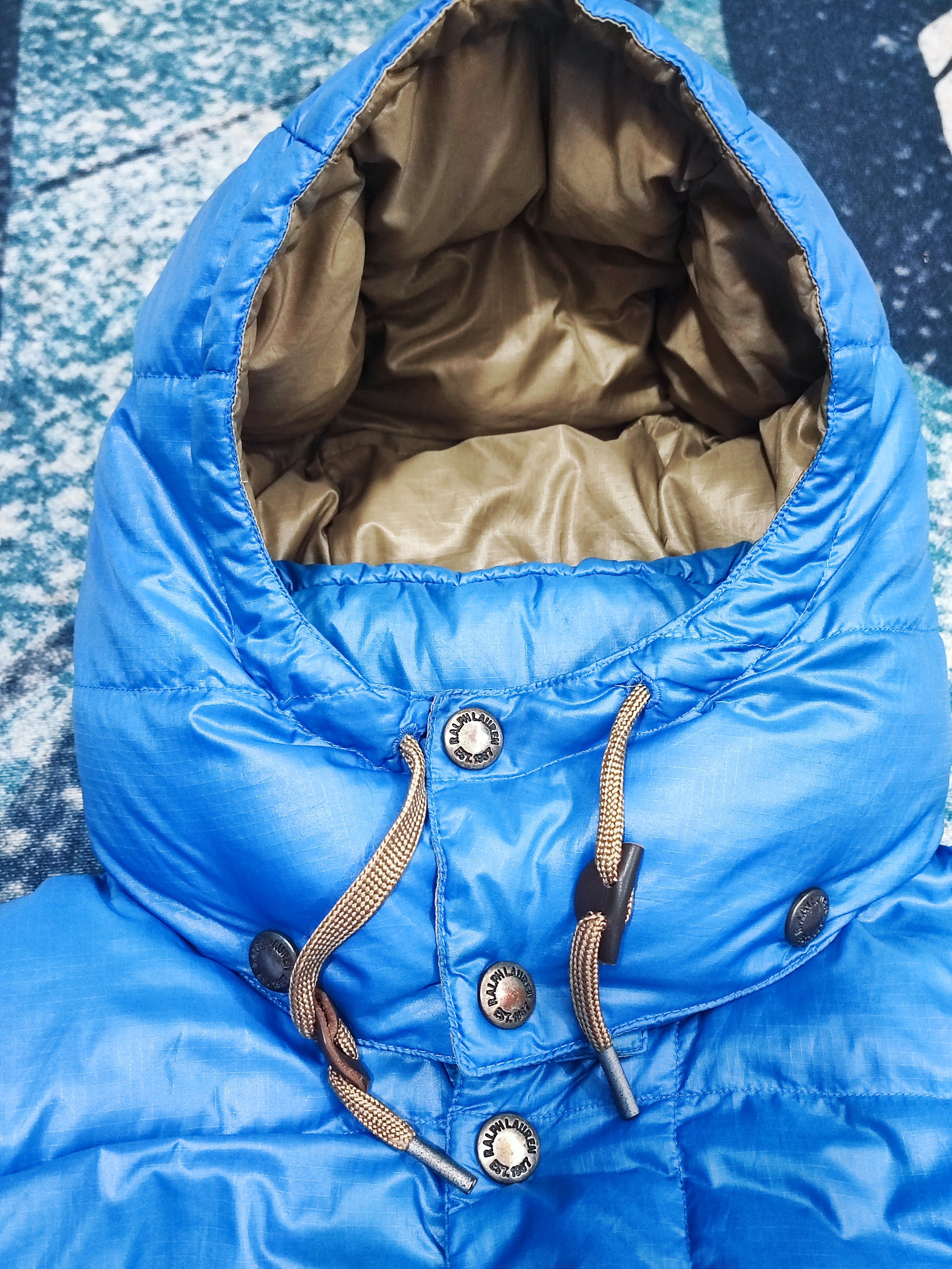 Polo Ralph Lauren Vintage Polo Ralph Lauren Glossy Blue Down Puffer Jacket Size US S / EU 44-46 / 1 - 12 Thumbnail