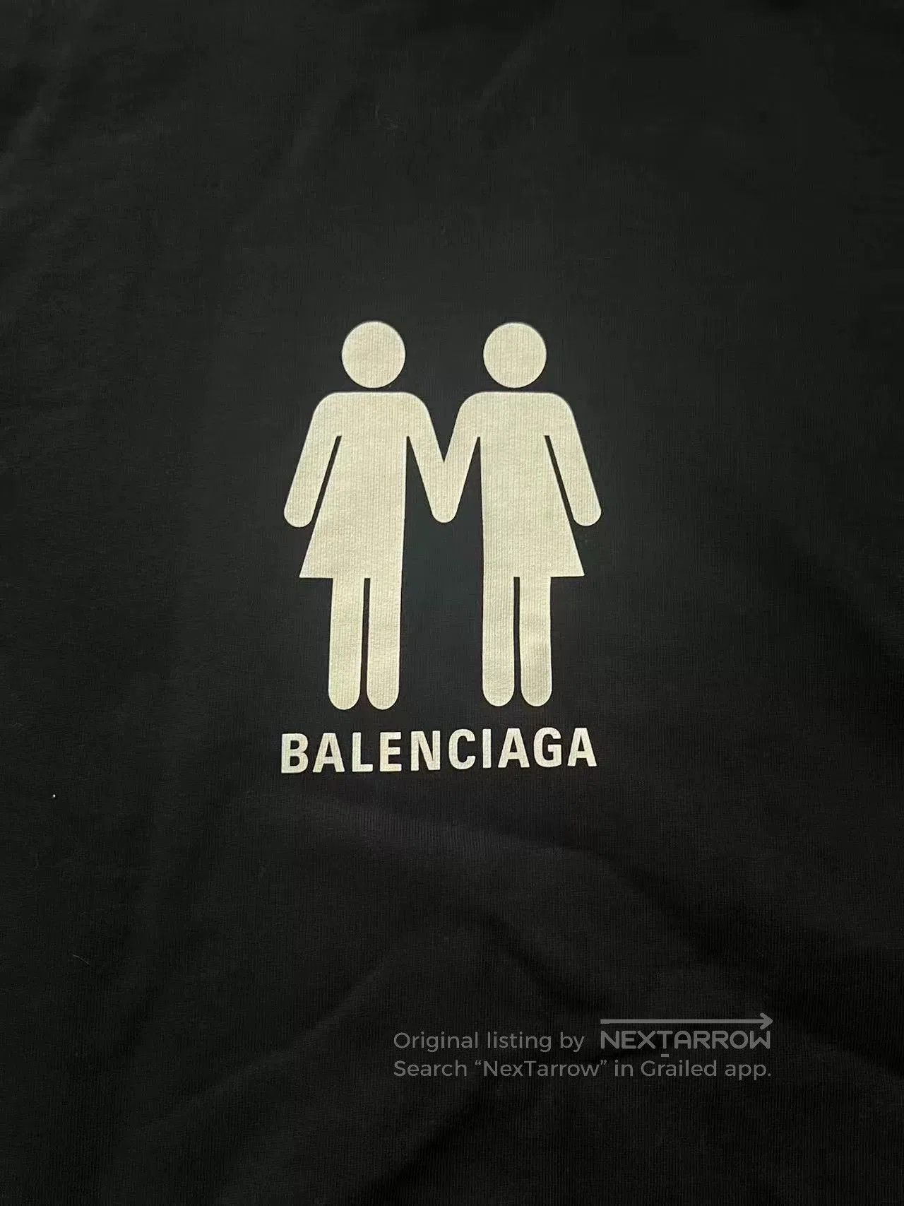 Balenciaga Balenciaga Double Portrait Flag Logo Hoodie. Size US XS / EU 42 / 0 - 3 Thumbnail