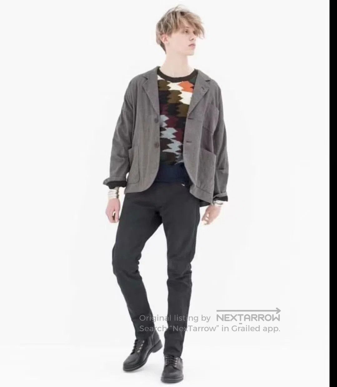 Visvim Visvim 18AW College Knit N.D. Size US XL / EU 56 / 4 - 8 Thumbnail