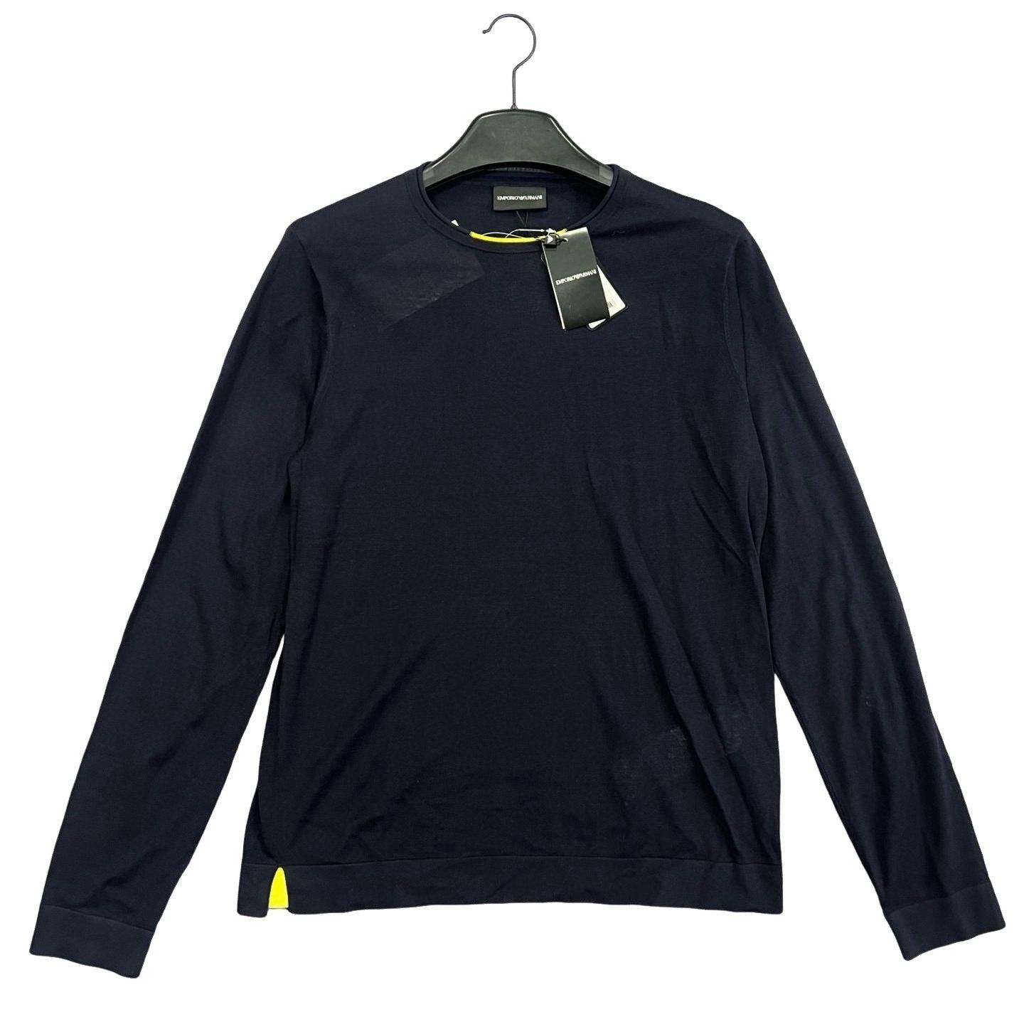Emporio Armani Emporio Armani Silk Knit Pullover Sweater Size M Size US M / EU 48-50 / 2 - 1 Thumbnail