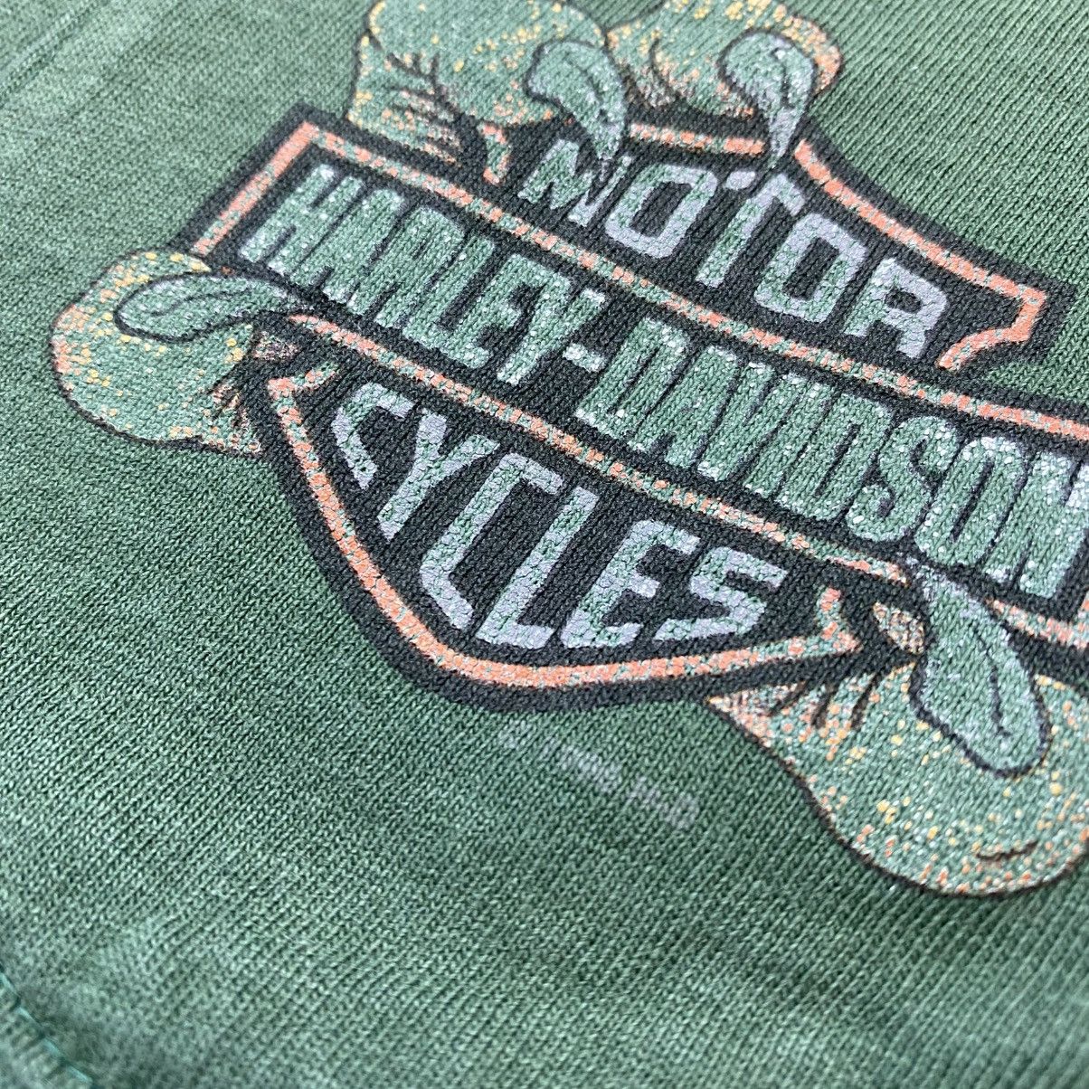 Band Tees Vintage Harley Davidson 1996 big logo Singl stitch tee Size US L / EU 52-54 / 3 - 5 Thumbnail