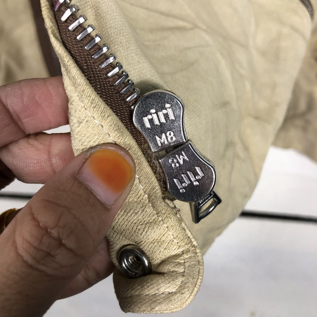 Japanese Brand Vintage Biker Leather Jacket Phase Riri Zipper Issey Miyake Size US S / EU 44-46 / 1 - 18 Thumbnail