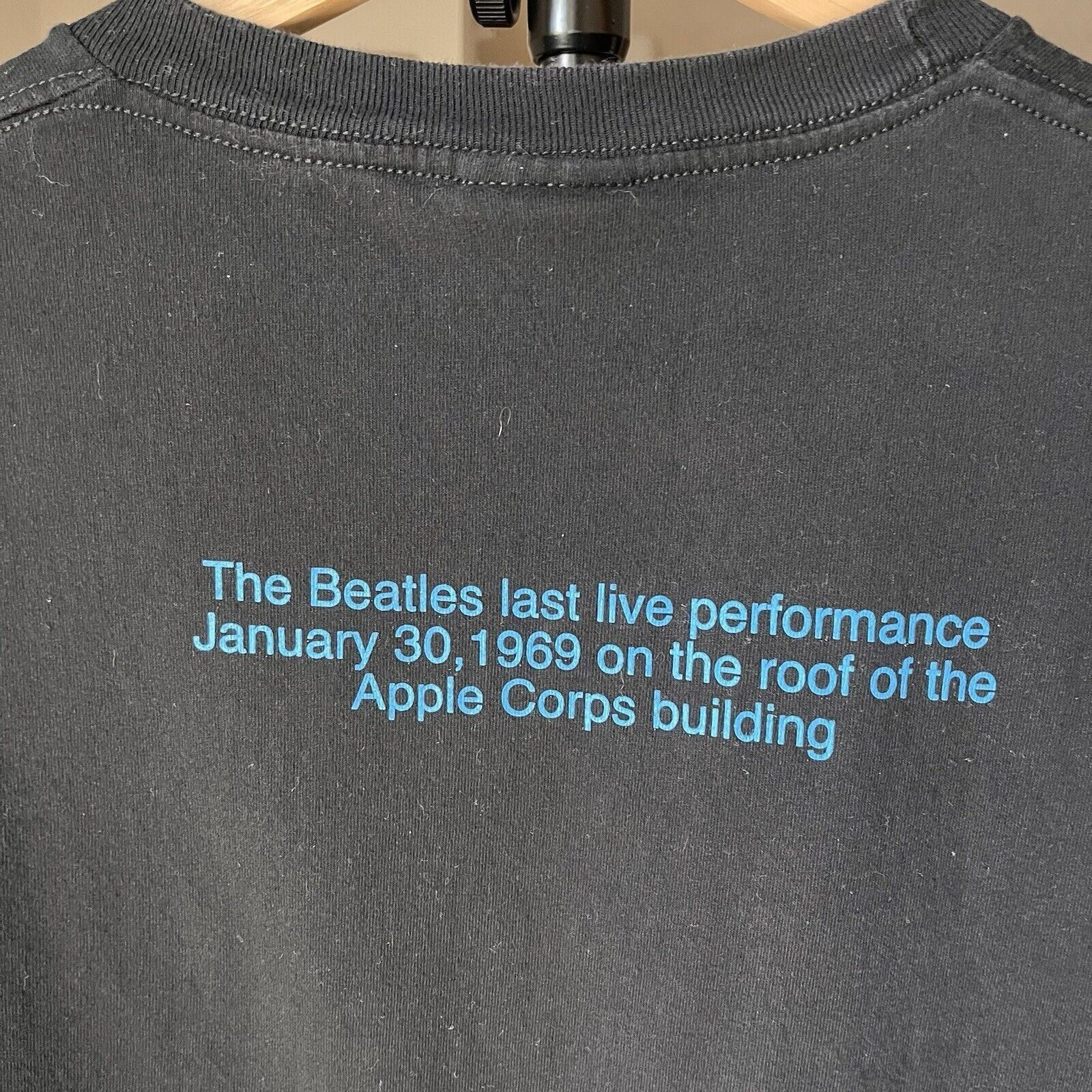 Band Tees VINTAGE THE BEATLES TENNESSEE RIVER LAST CONCERT TEE XL 90S Size US XL / EU 56 / 4 - 6 Thumbnail