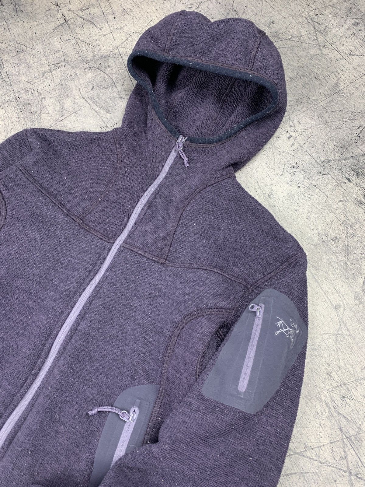 Arc'teryx Arcteryx Full Zip Hoodie Purple Size S Women’s Outdoor Ski Size S / US 4 / IT 40 - 5 Thumbnail