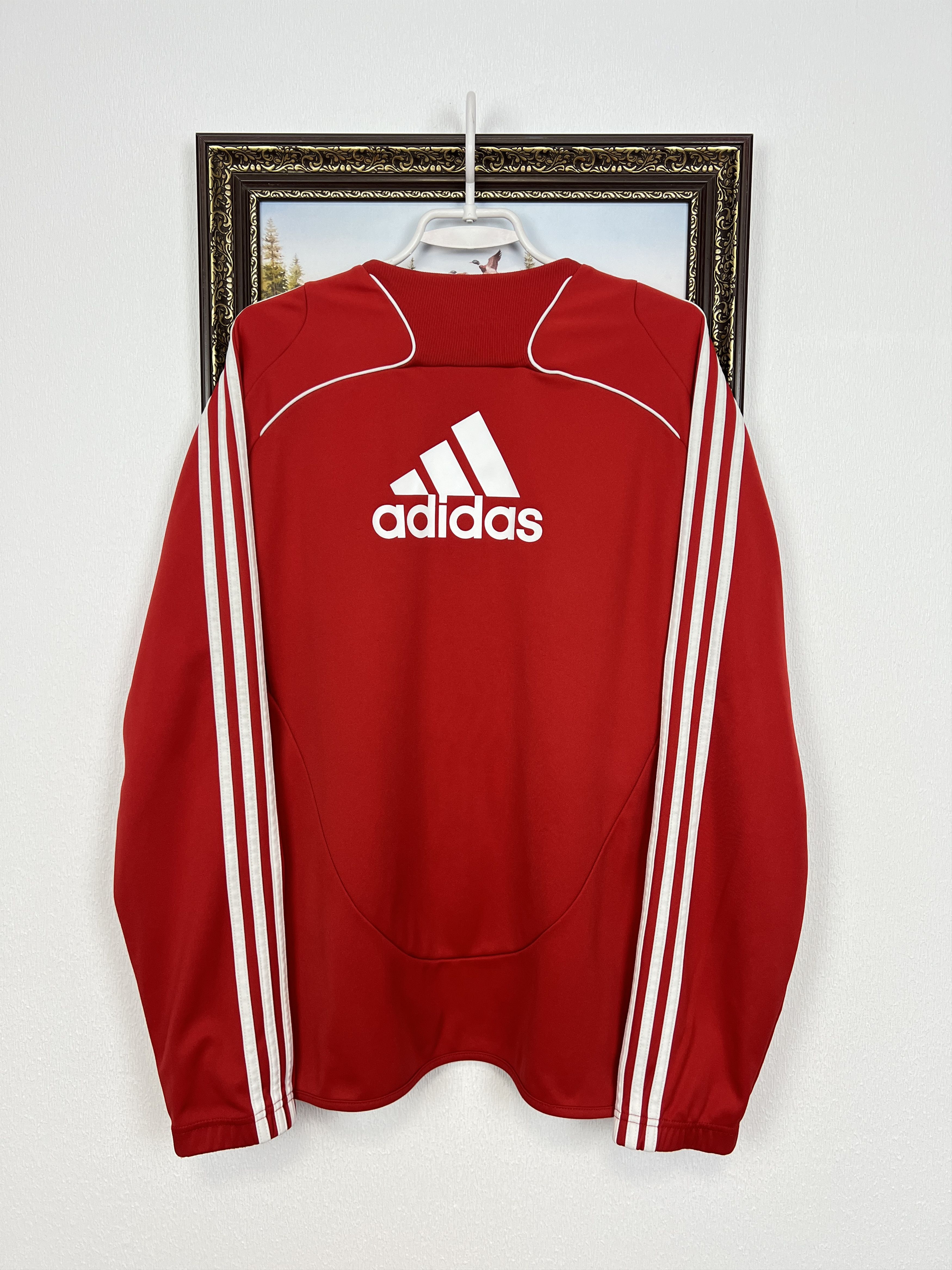 Adidas Vintage Adidas Liverpool Football Sweatshirt Soccer Jacket Size US L / EU 52-54 / 3 - 16 Thumbnail