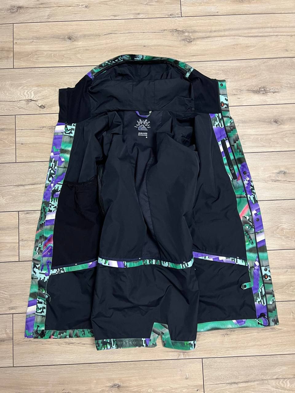 JULIEN DAVID × Quiksilver Julien David x Quiksilver Ski Pixel Multicoloured Jacket XL Size US XL / EU 56 / 4 - 5 Thumbnail